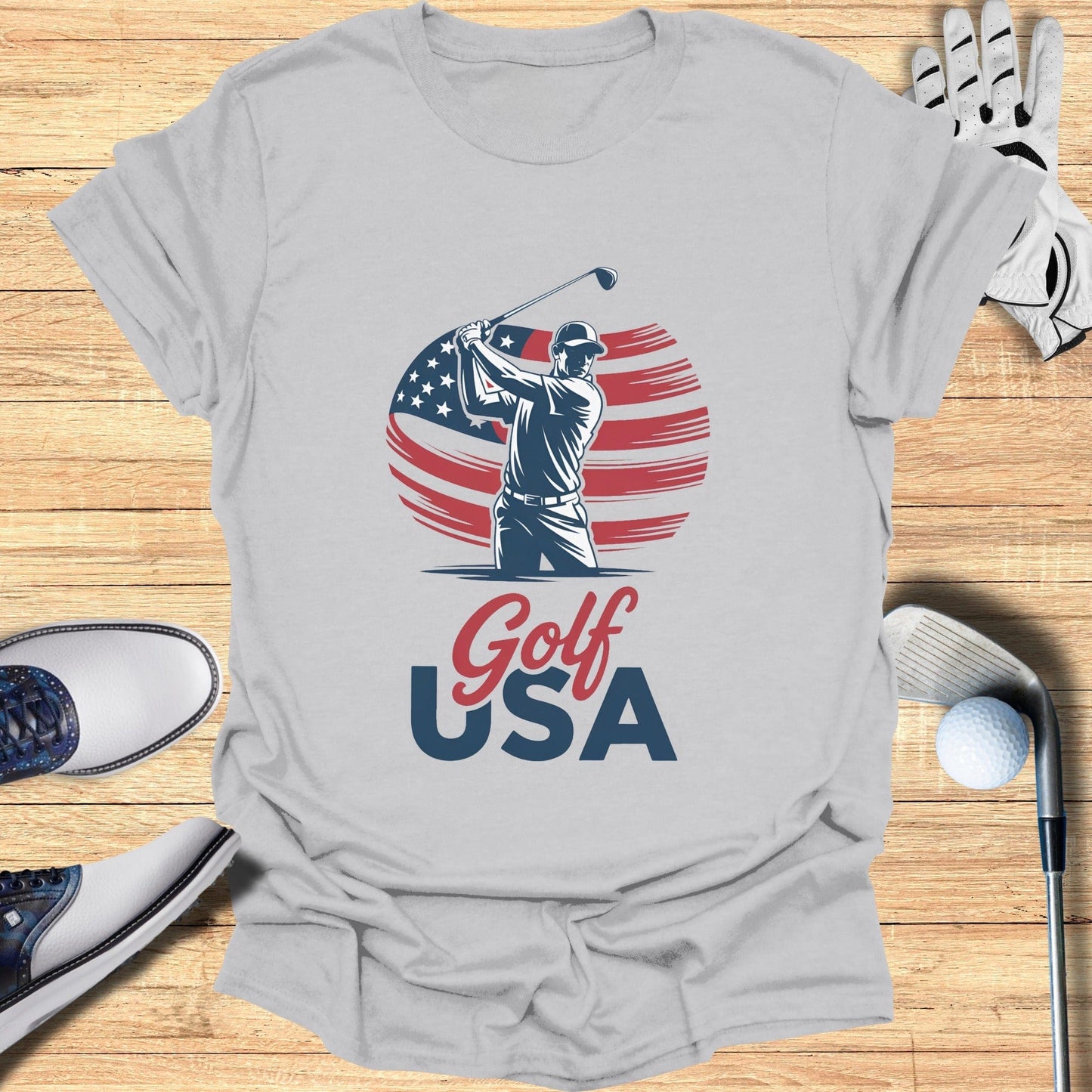Golf USA T-Shirt - Funny Golf Tee by Swing Epic