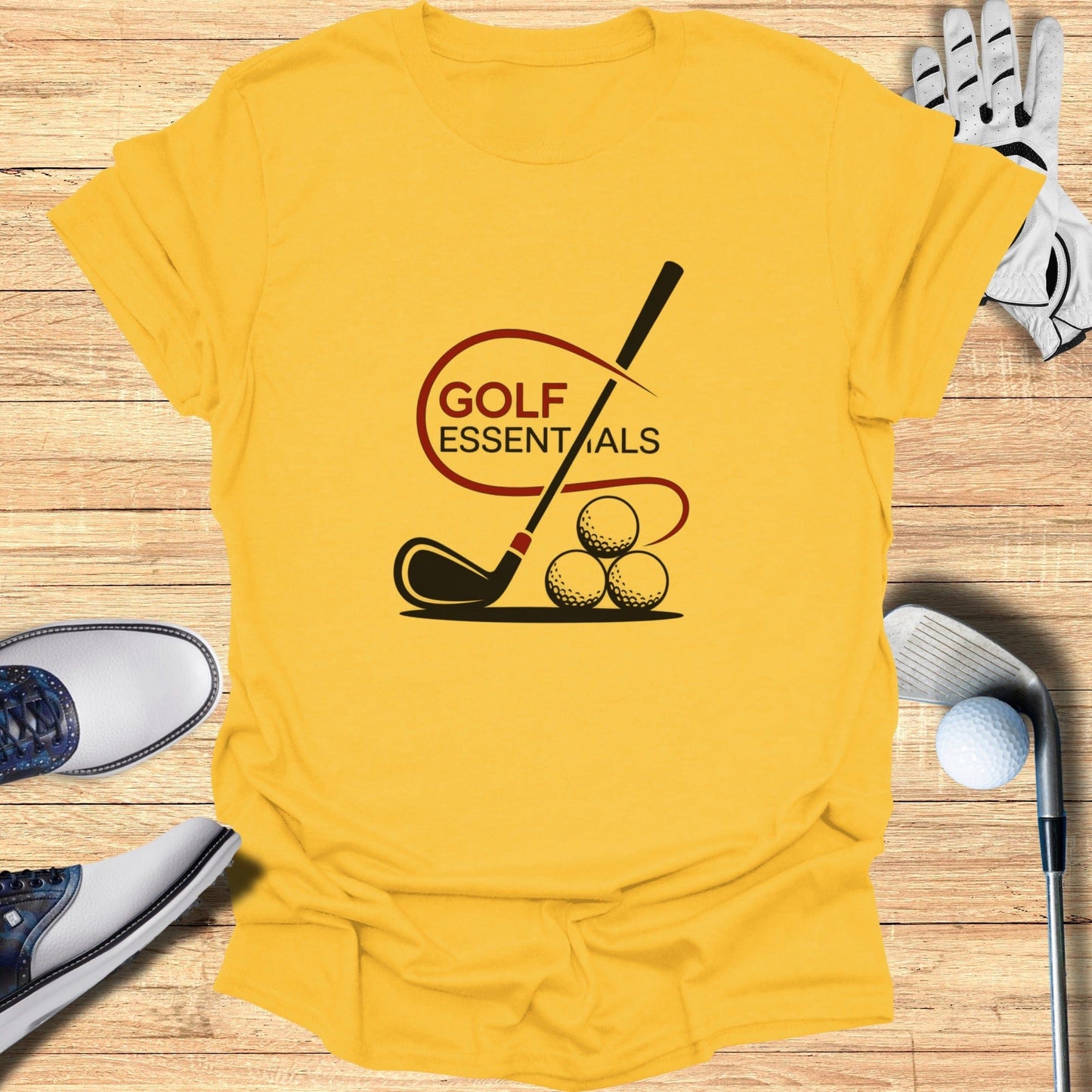 Golf Essentials T-Shirt - Funny Golf Tee by Swing Epic