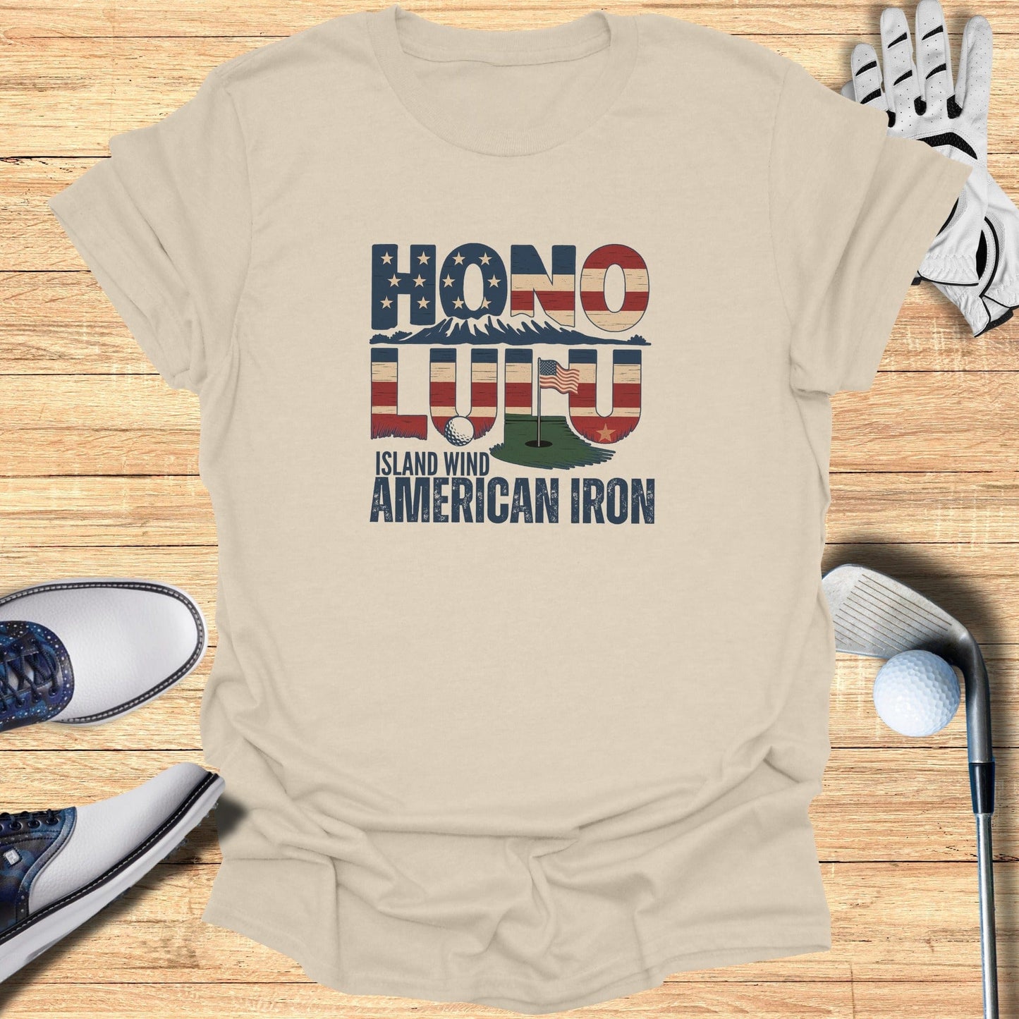 Honolulu Golf T-Shirt - Funny Golf Tee by Swing Epic