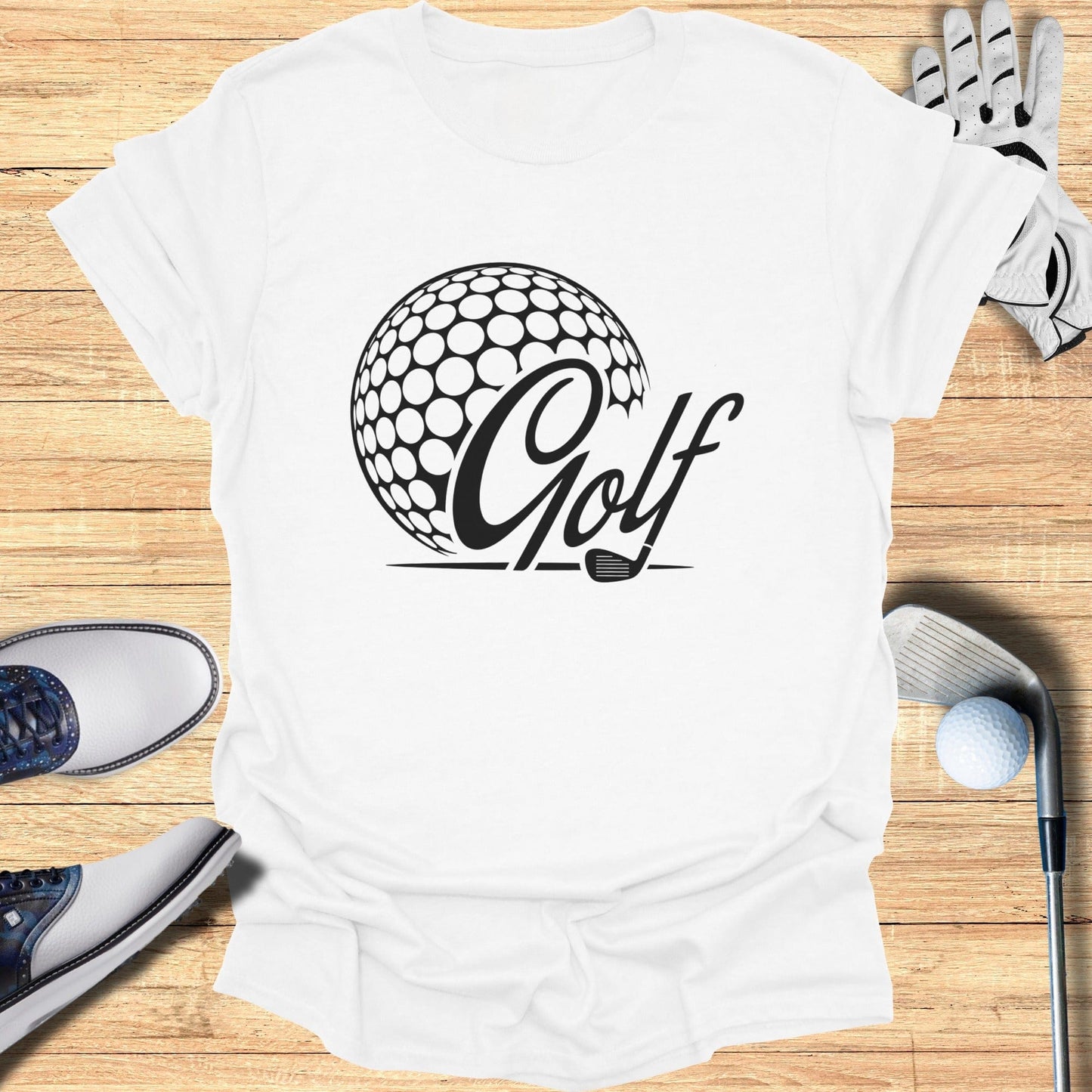 Golf Wording T-Shirt - Funny Golf Tee by Swing Epic