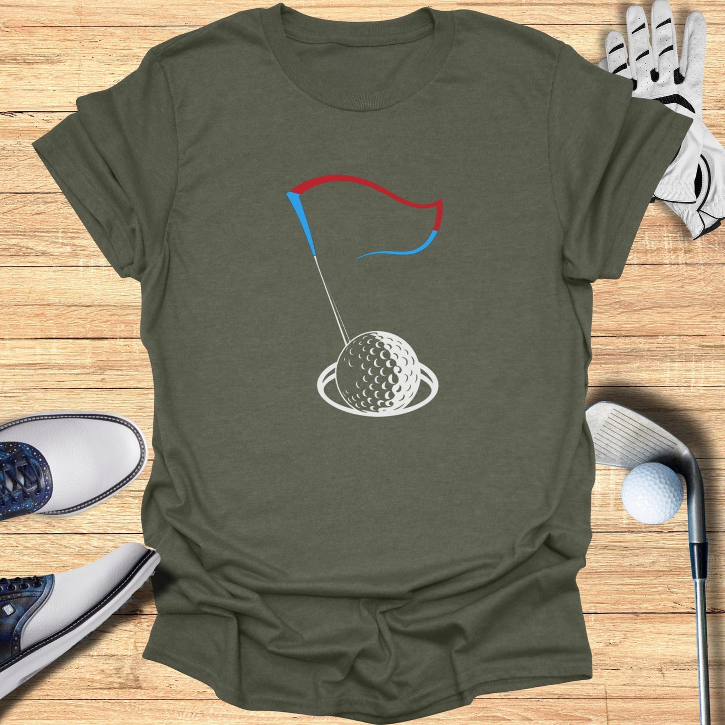 Flag the Green T-Shirt - Funny Golf Tee by Swing Epic