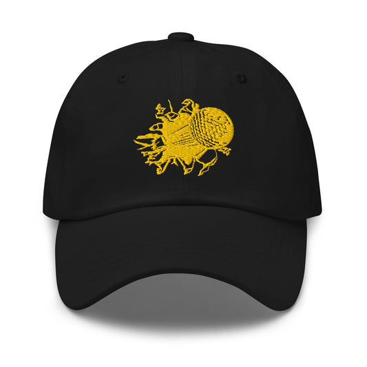 Golf Ball Breaking Barrier Funny Embroidered Golf Cap - Funny Golf Tee by Swing Epic