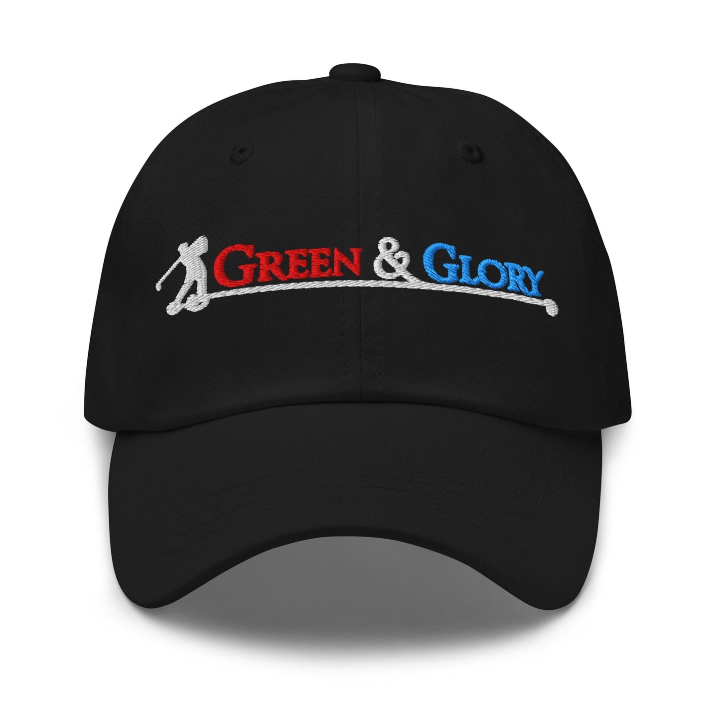Green & Glory Embroidered Golf Cap - Funny Golf Tee by Swing Epic