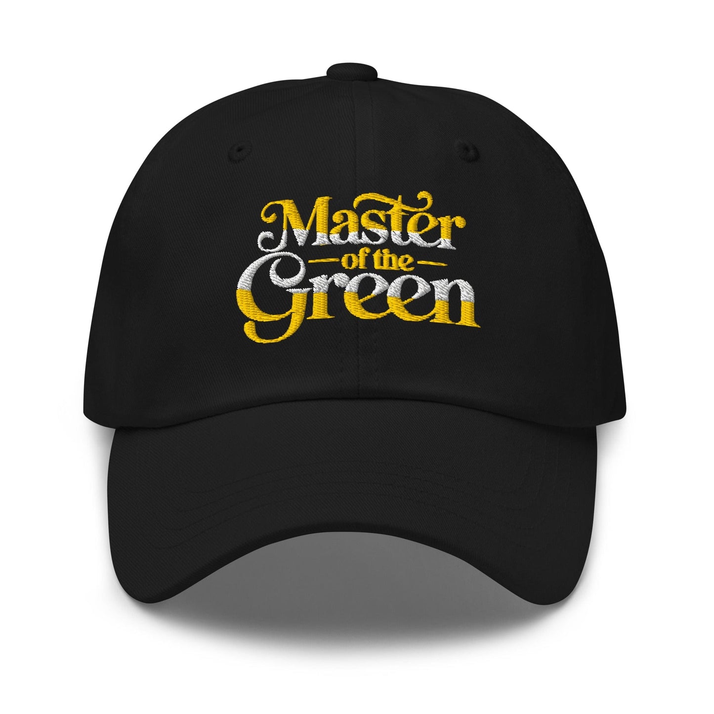 Master of the Green Engaging Embroidered Golf Cap - Funny Golf Tee by Swing Epic