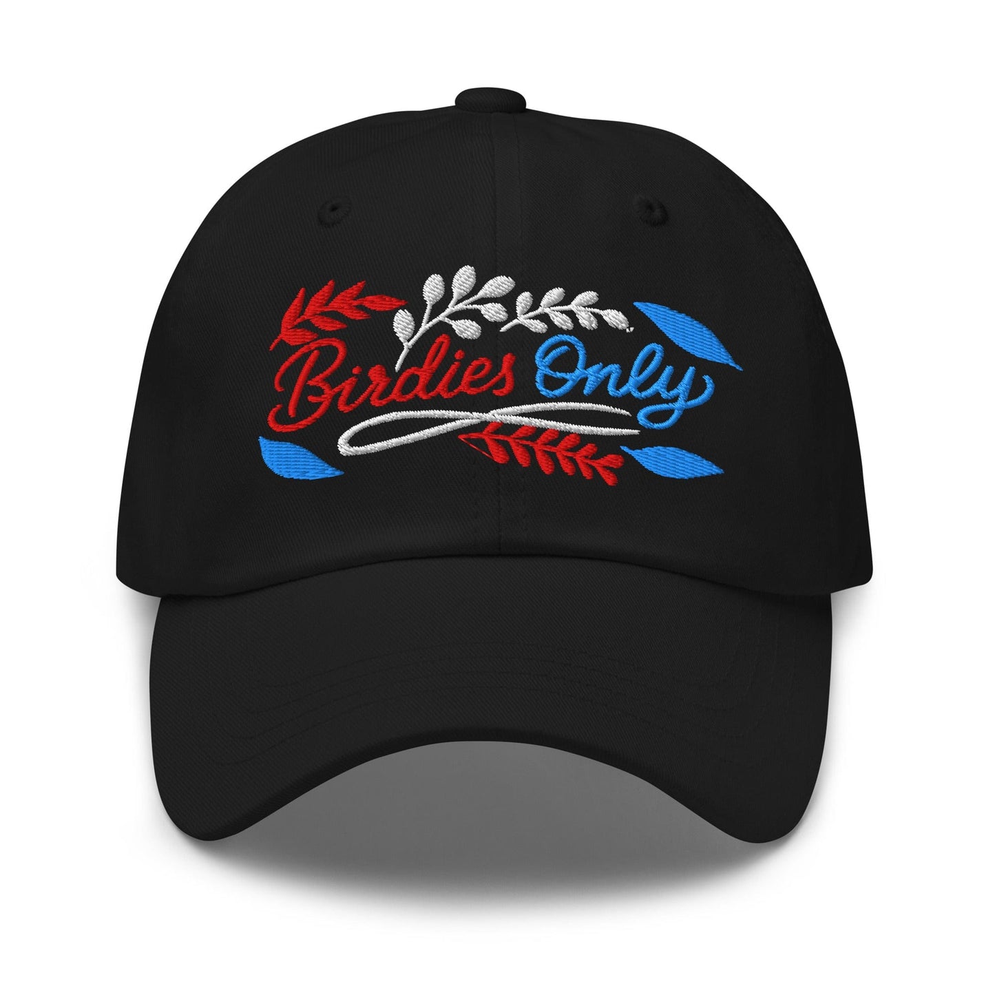 Birdies Only Fun Spirit Design Embroidered Golf Cap - Funny Golf Tee by Swing Epic