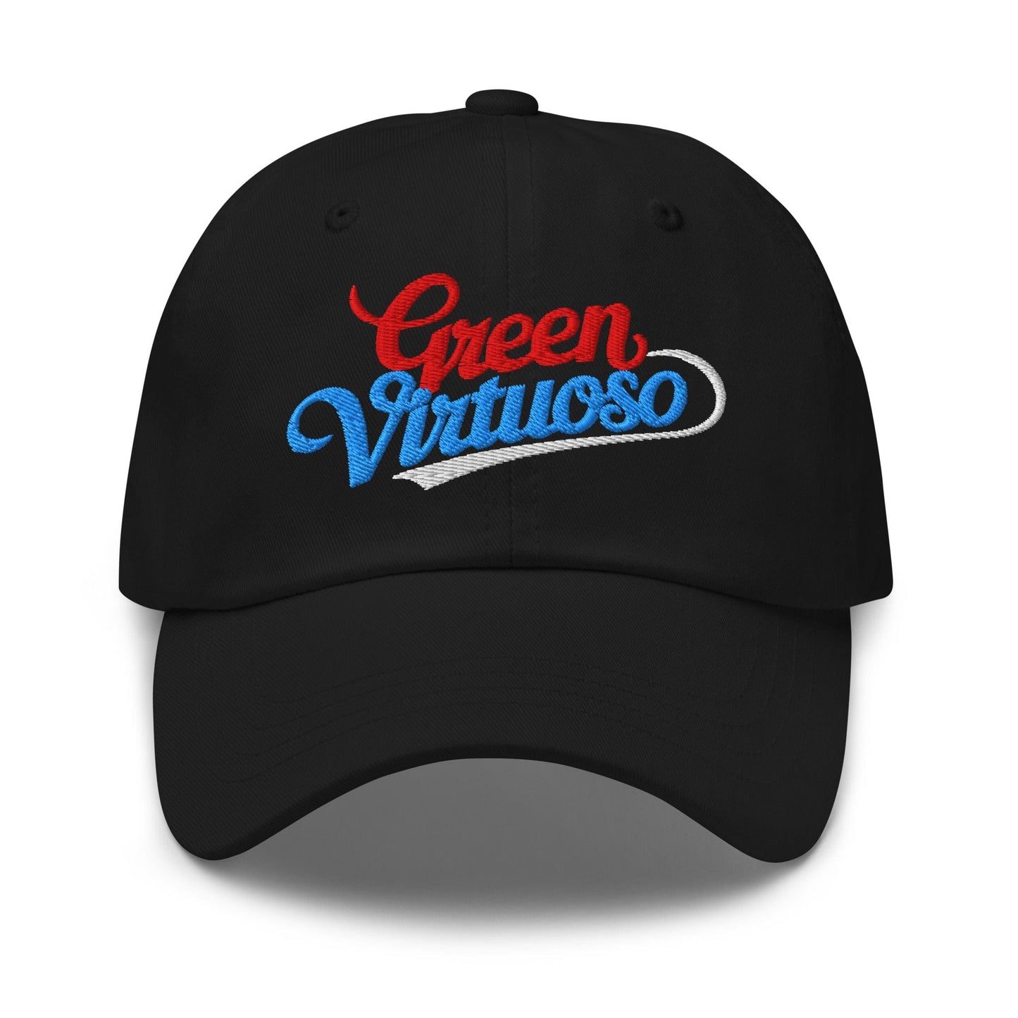 Green Virtuoso Embroidered Golf Cap - Funny Golf Tee by Swing Epic