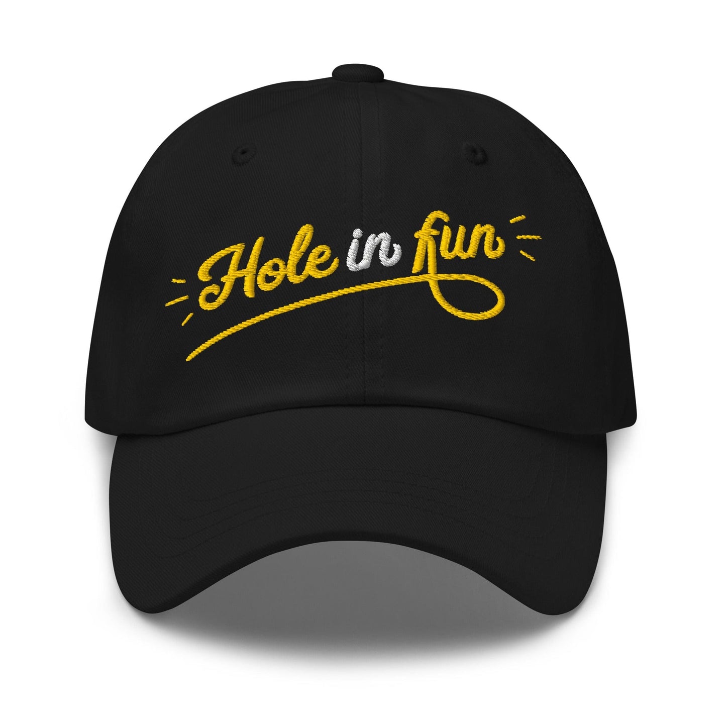 Hole in Fun Embroidered Golf Cap - Funny Golf Tee by Swing Epic