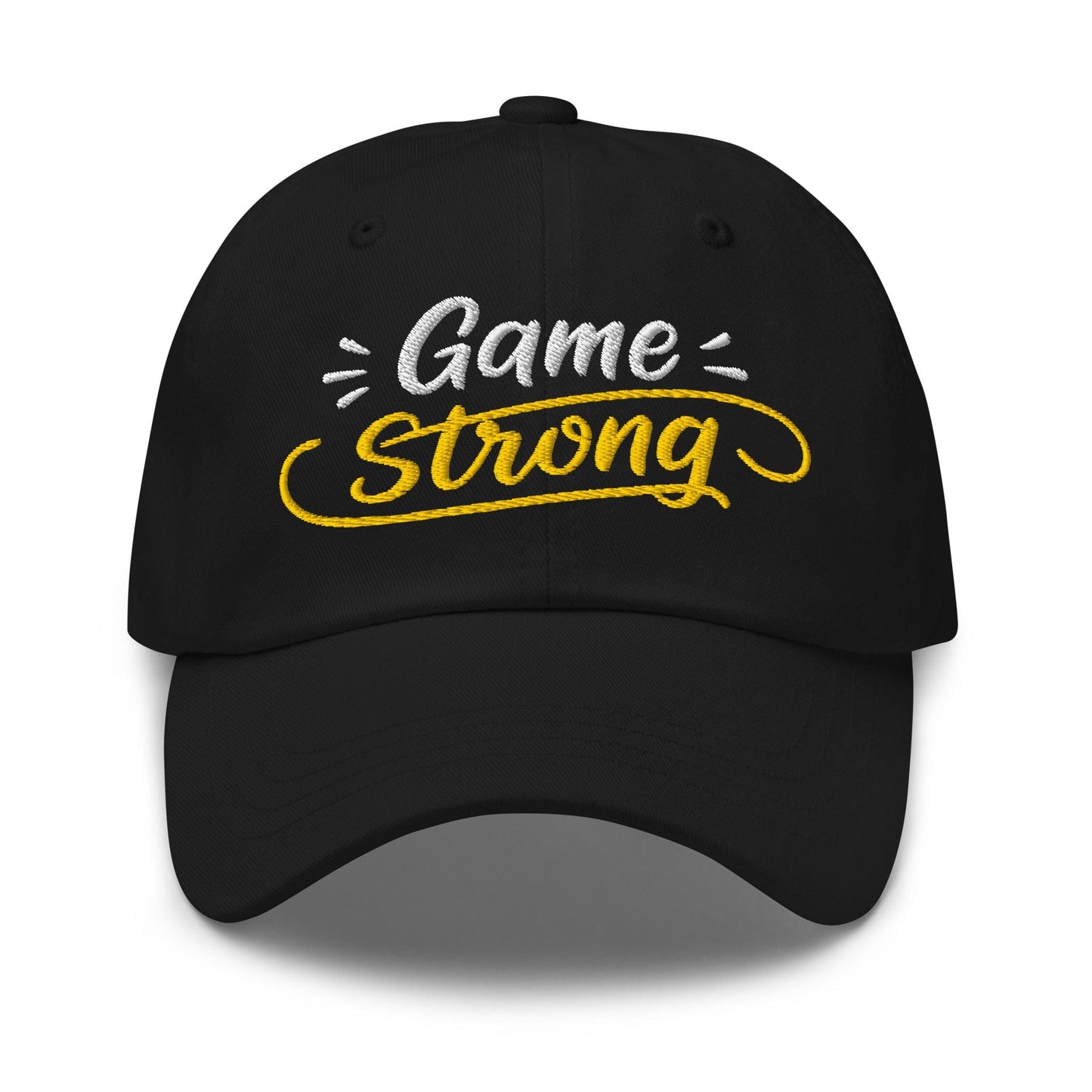 Game Strong Embroidered Golf Cap - Funny Golf Tee by Swing Epic