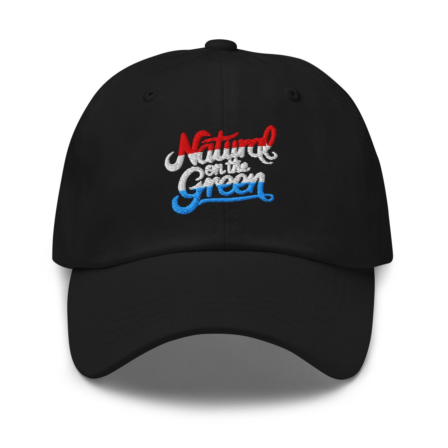 Natural on the Green Fun Embroidered Golf Cap - Funny Golf Tee by Swing Epic