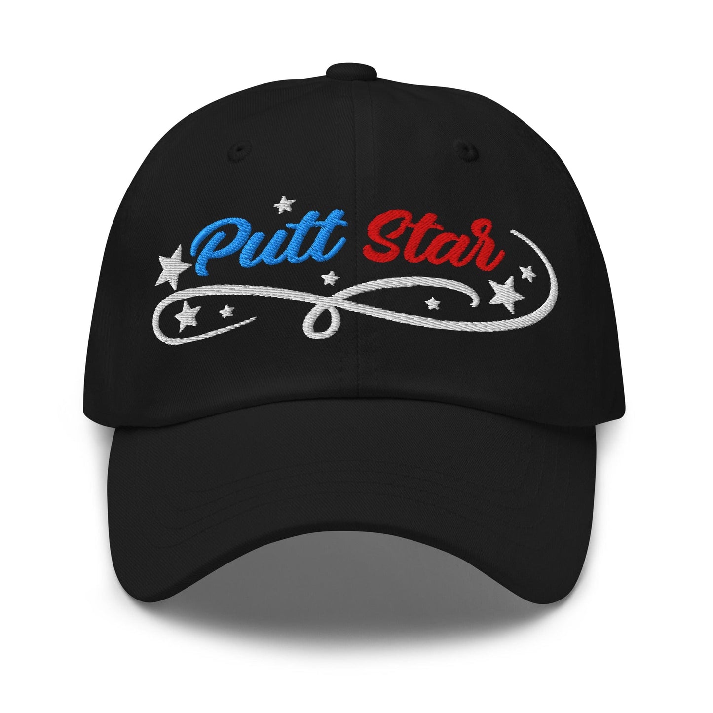 Putt Star Embroidered Golf Cap - Funny Golf Tee by Swing Epic