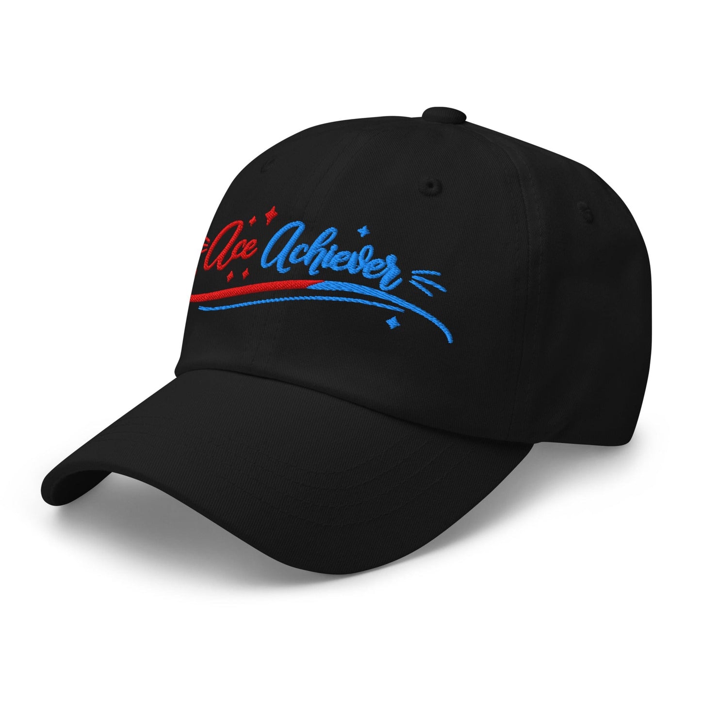 Ace Achiever Sparkle Magic Swirl Embroidered Golf Cap - Funny Golf Tee by Swing Epic