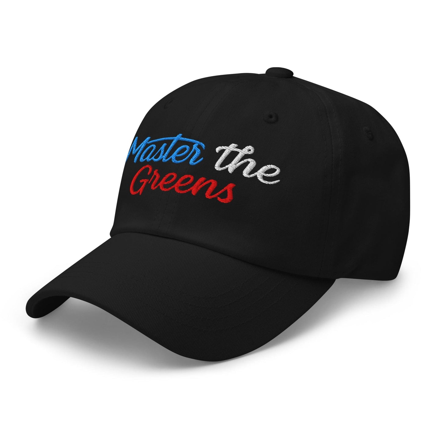 Master the Greens Embroidered Golf Cap - Funny Golf Tee by Swing Epic