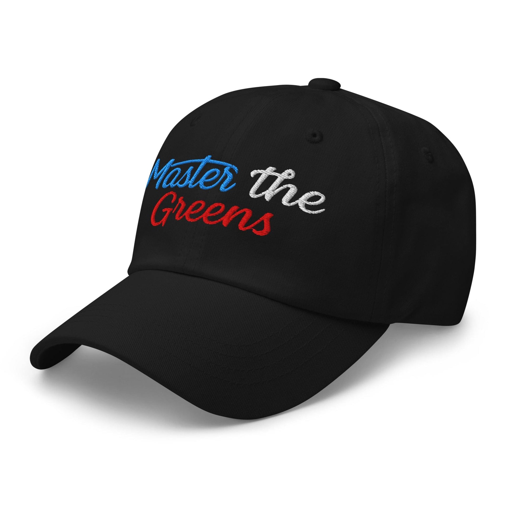 Master the Greens Embroidered Golf Cap - Funny Golf Tee by Swing Epic