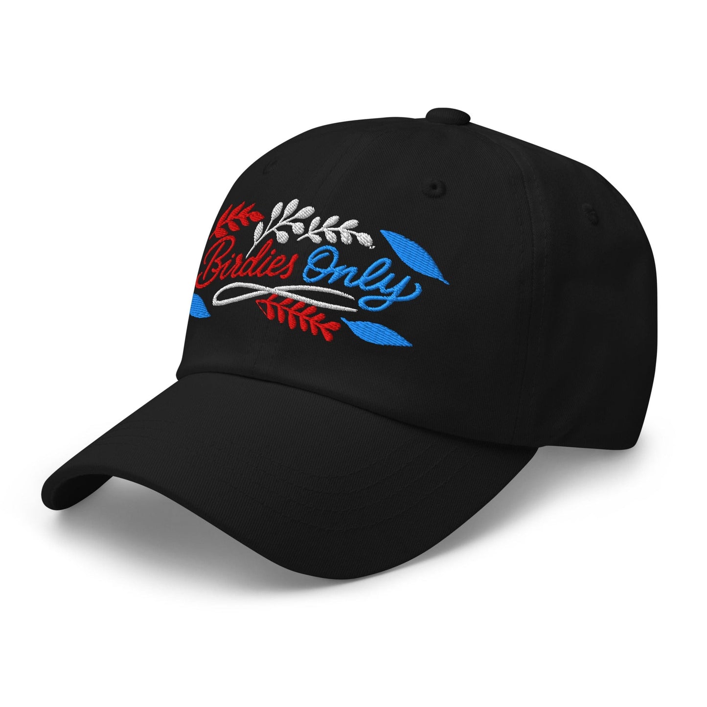 Birdies Only Fun Spirit Design Embroidered Golf Cap - Funny Golf Tee by Swing Epic