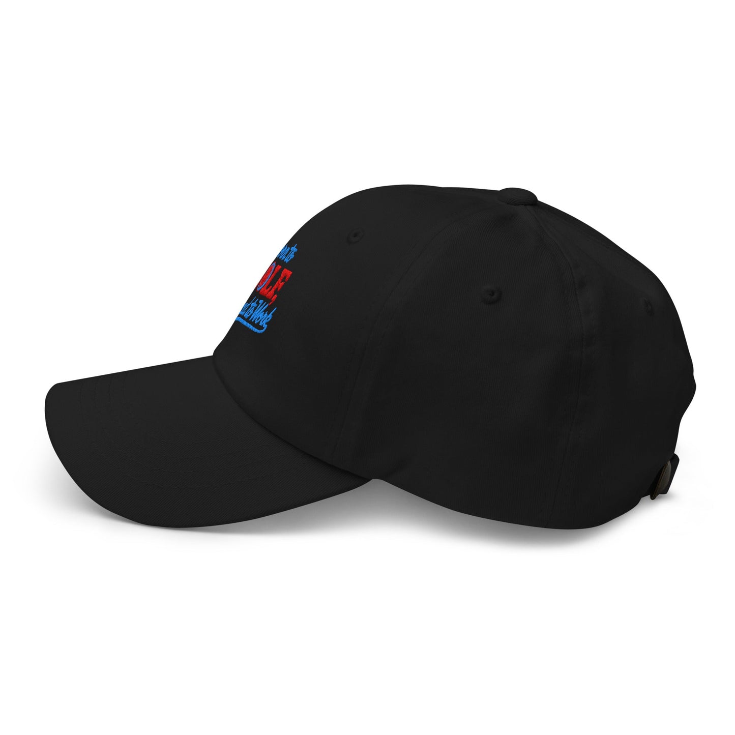 Born to Golf Forced to Work Embroidered Golf Cap - Funny Golf Tee by Swing Epic