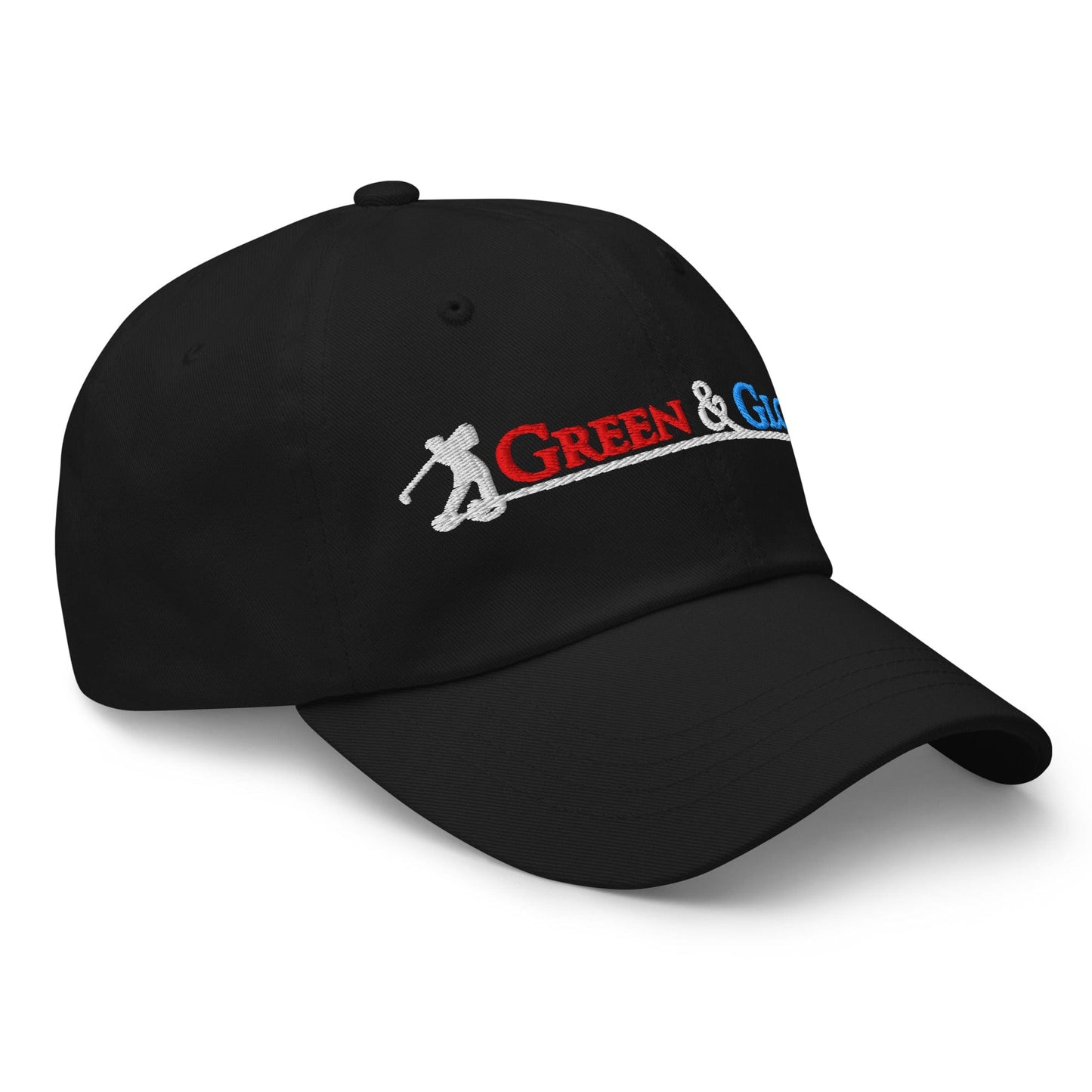 Green & Glory Embroidered Golf Cap - Funny Golf Tee by Swing Epic