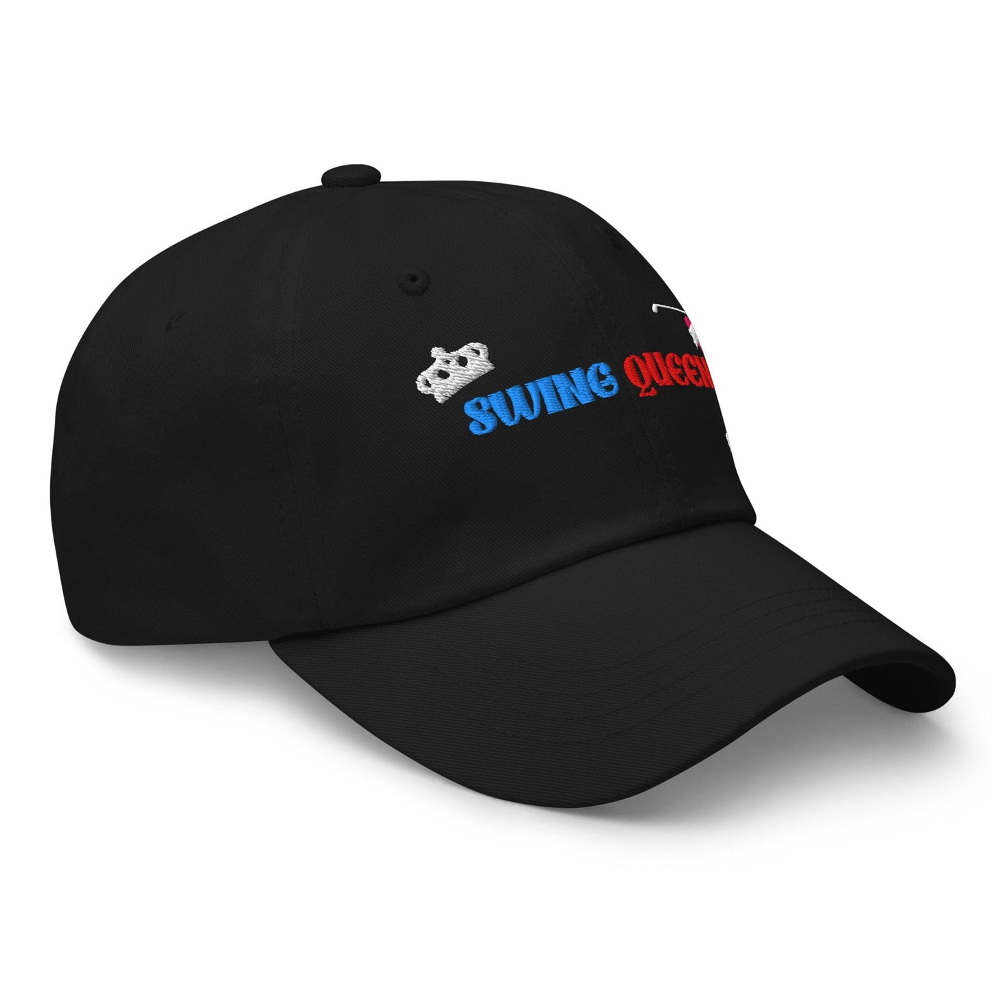 Swing Queen Embroidered Golf Cap - Funny Golf Tee by Swing Epic