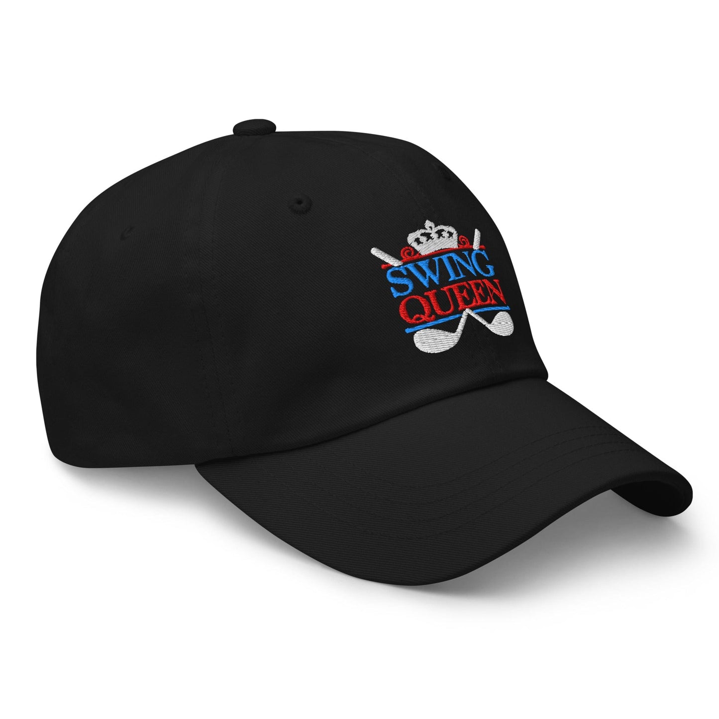 Swing Queen Embroidered Golf Cap - Funny Golf Tee by Swing Epic