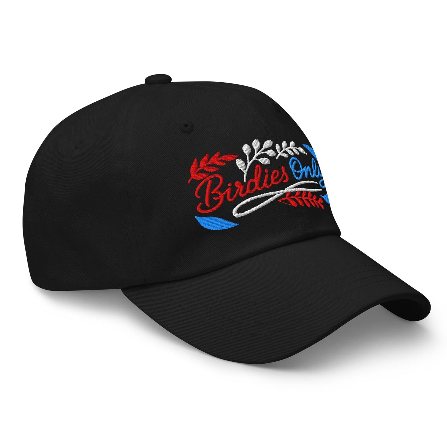 Birdies Only Fun Spirit Design Embroidered Golf Cap - Funny Golf Tee by Swing Epic