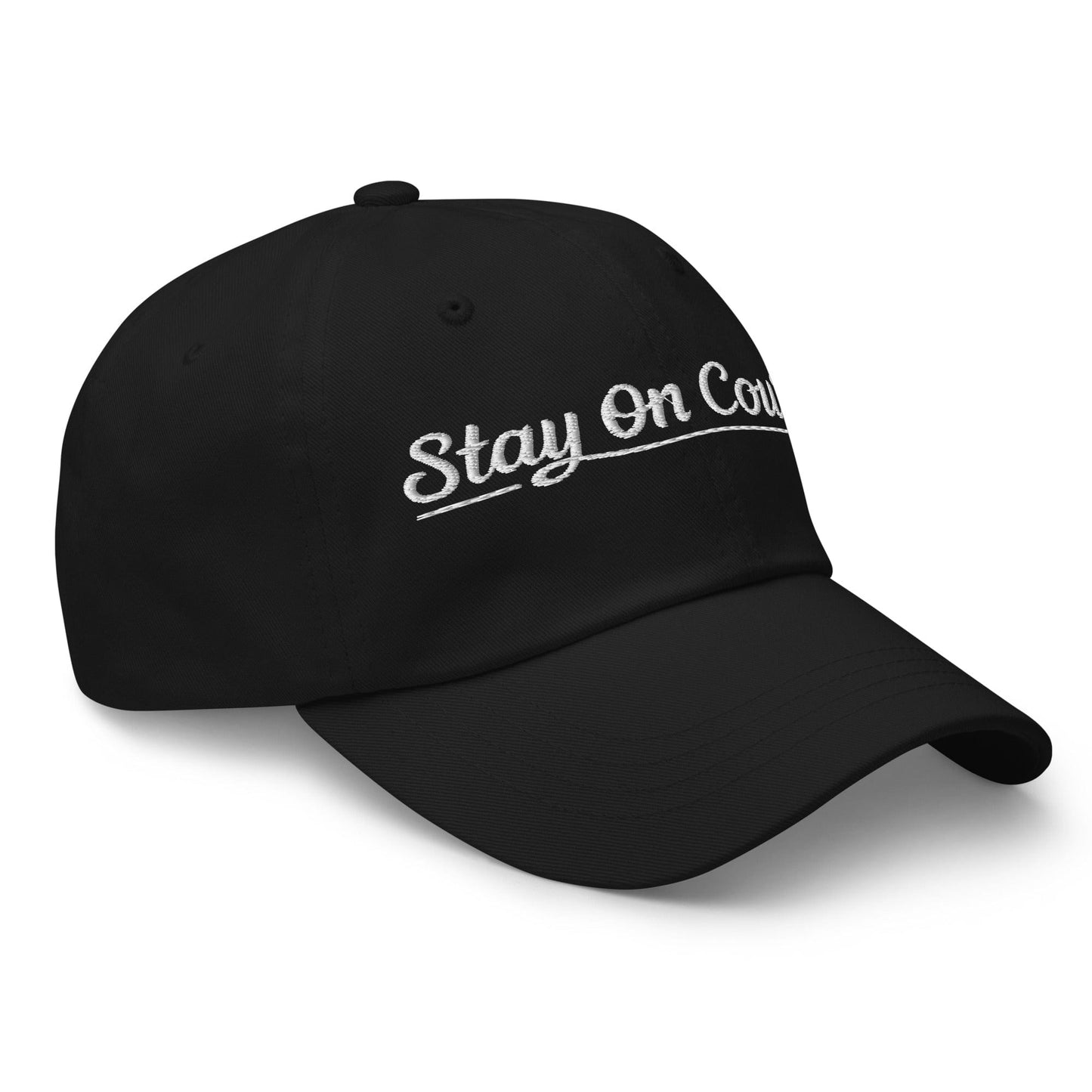 Stay On Course Embroidered Golf Cap - Funny Golf Tee by Swing Epic