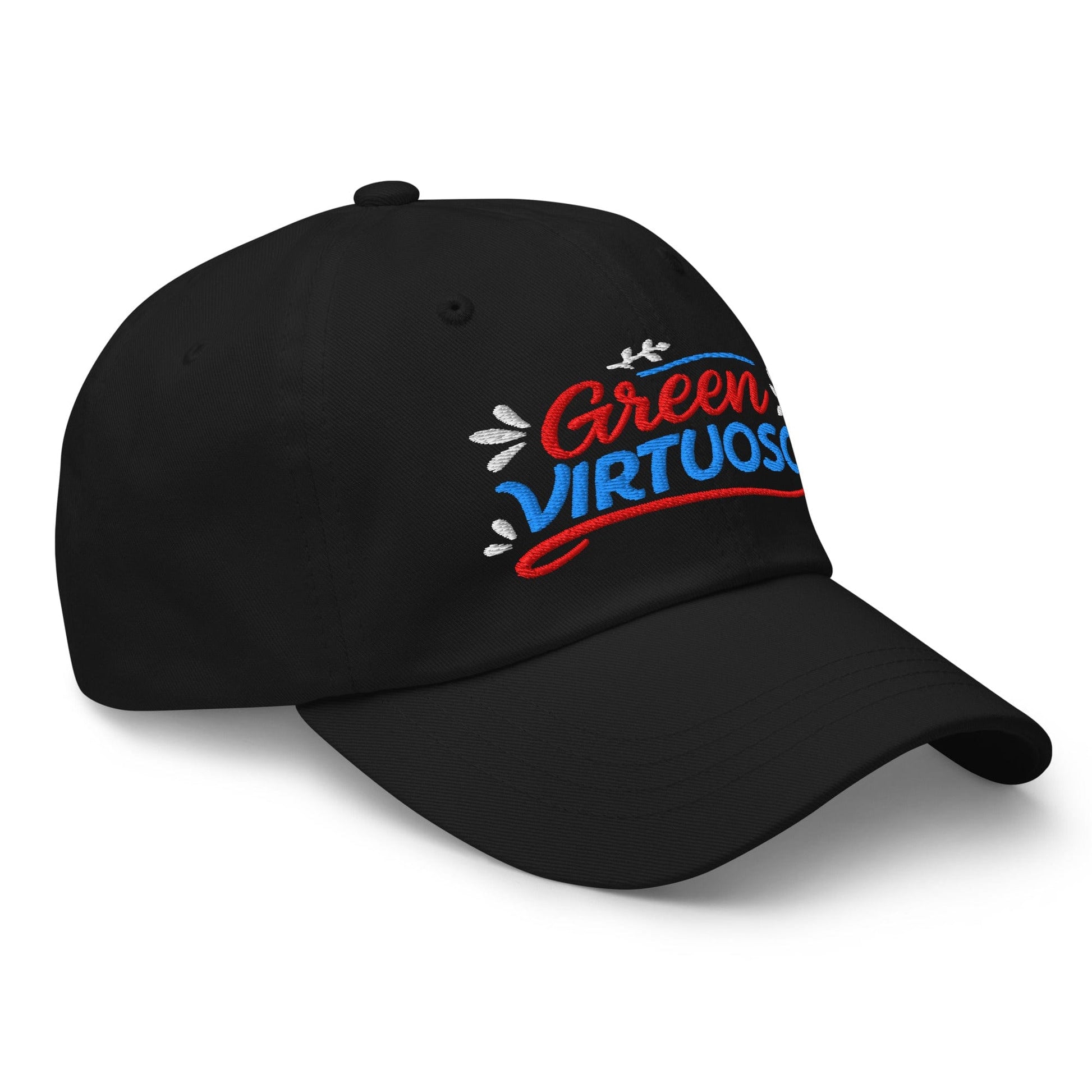 Green Virtuoso Masterpiece Design Embroidered Golf Cap - Funny Golf Tee by Swing Epic