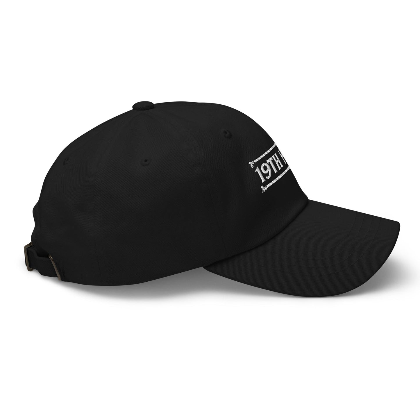 The 19th Hole Embroidered Golf Cap - Funny Golf Tee by Swing Epic