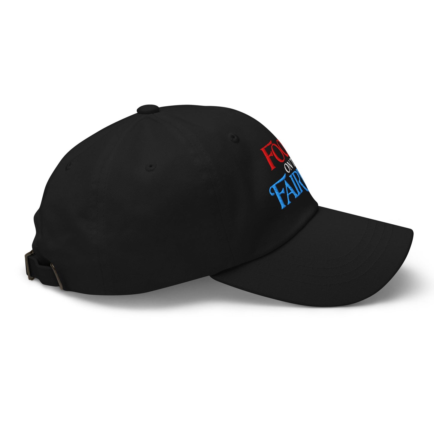 Focus on the Fairway Embroidered Golf Cap - Funny Golf Tee by Swing Epic
