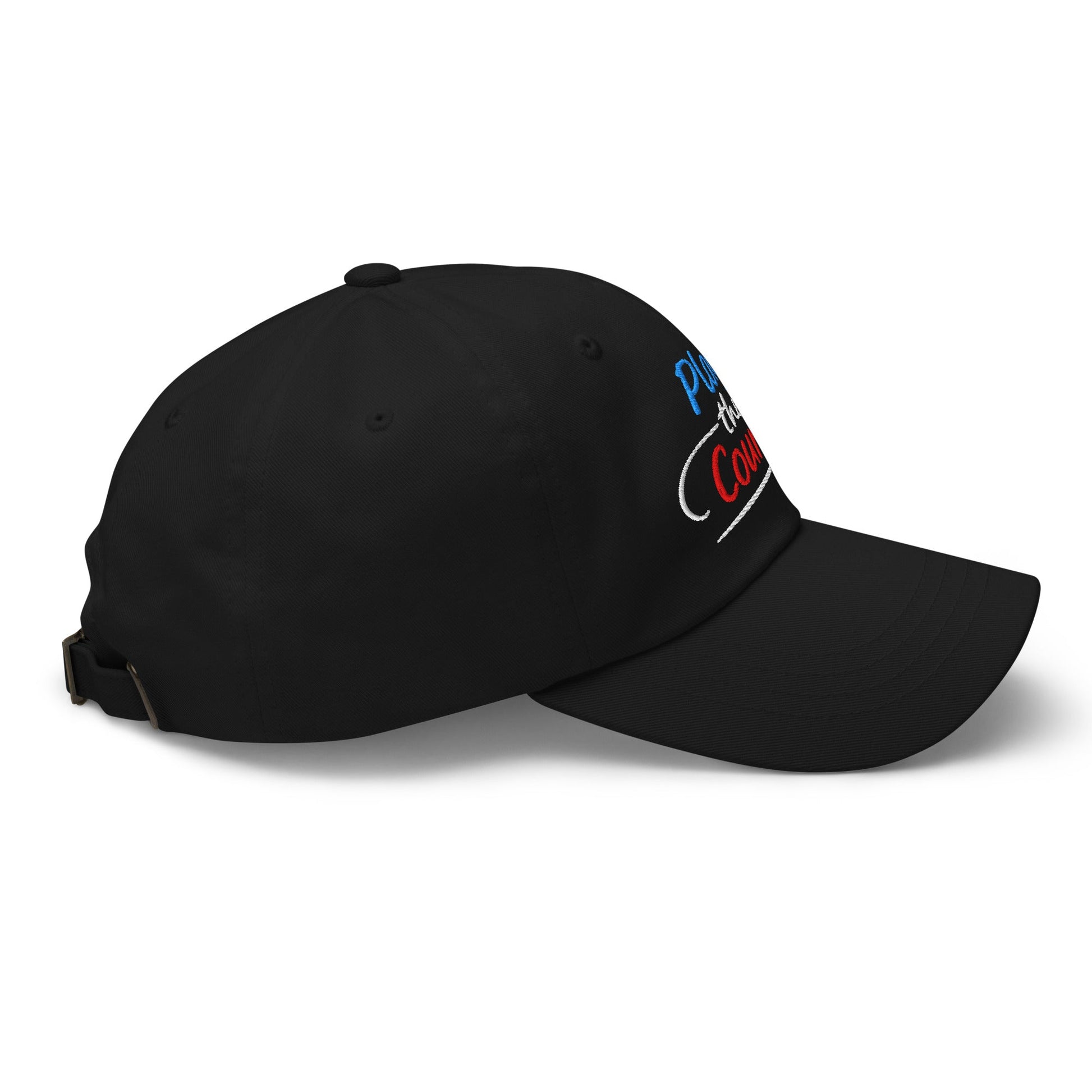 Play the Course Fun Spirit Embroidered Golf Cap - Funny Golf Tee by Swing Epic
