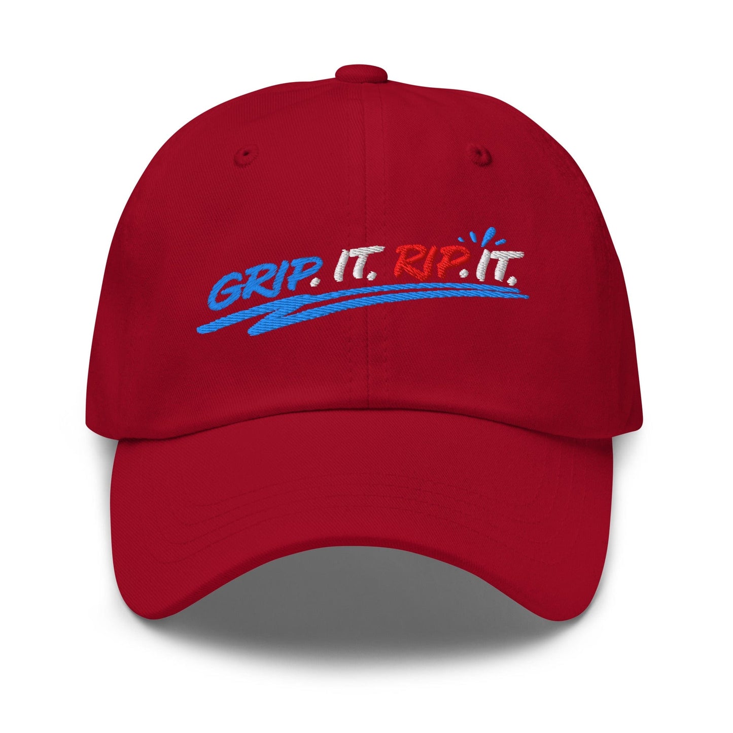 Grip It Rip It Embroidered Golf Cap - Funny Golf Tee by Swing Epic