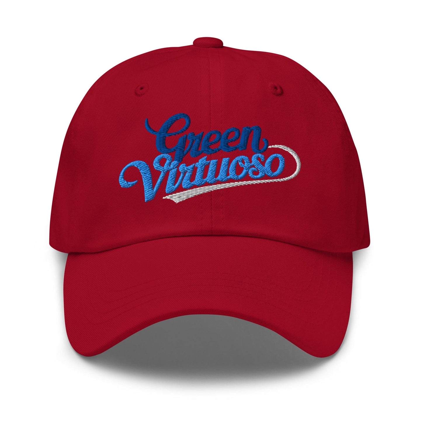 Green Virtuoso Embroidered Golf Cap - Funny Golf Tee by Swing Epic