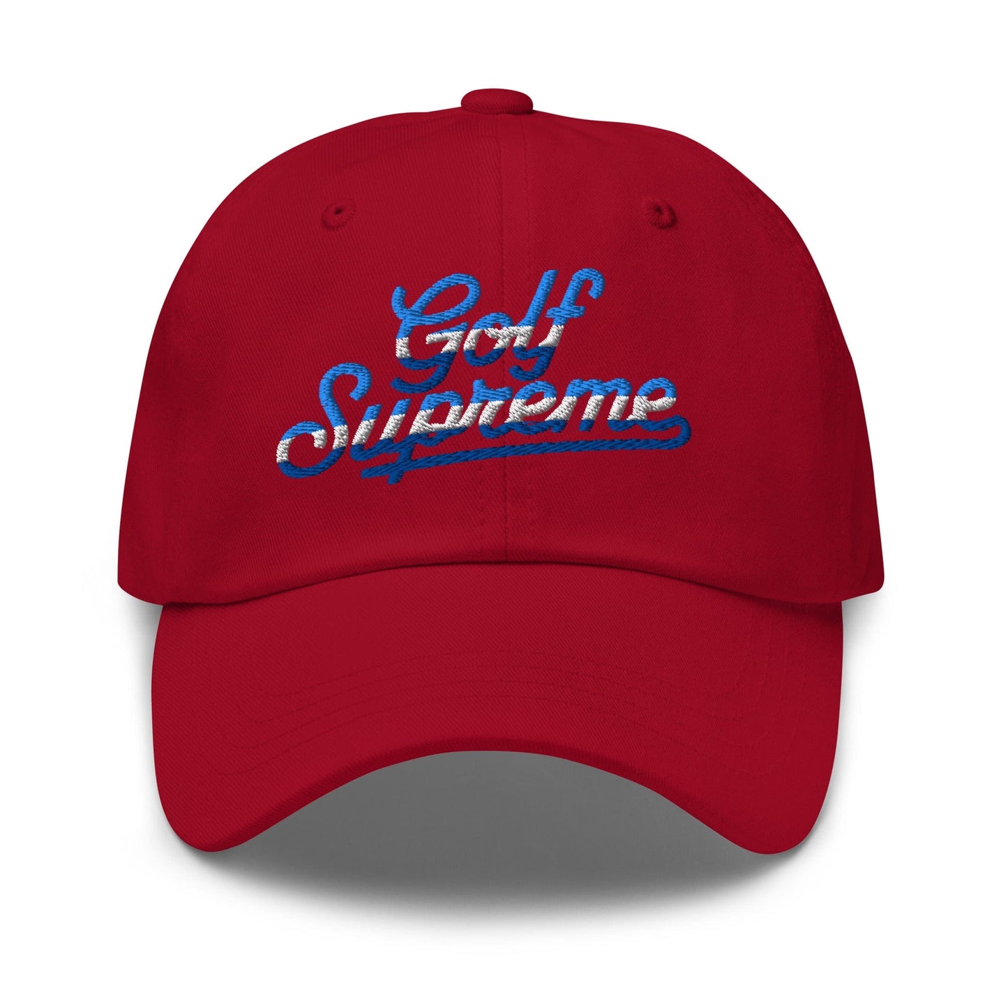 Golf Supreme Fun Spirit Embroidered Golf Cap - Funny Golf Tee by Swing Epic