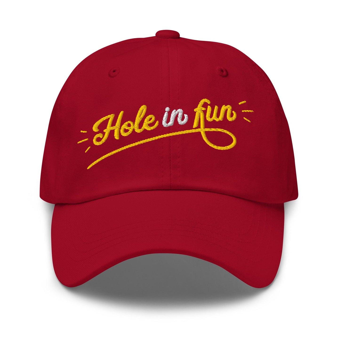 Hole in Fun Embroidered Golf Cap - Funny Golf Tee by Swing Epic