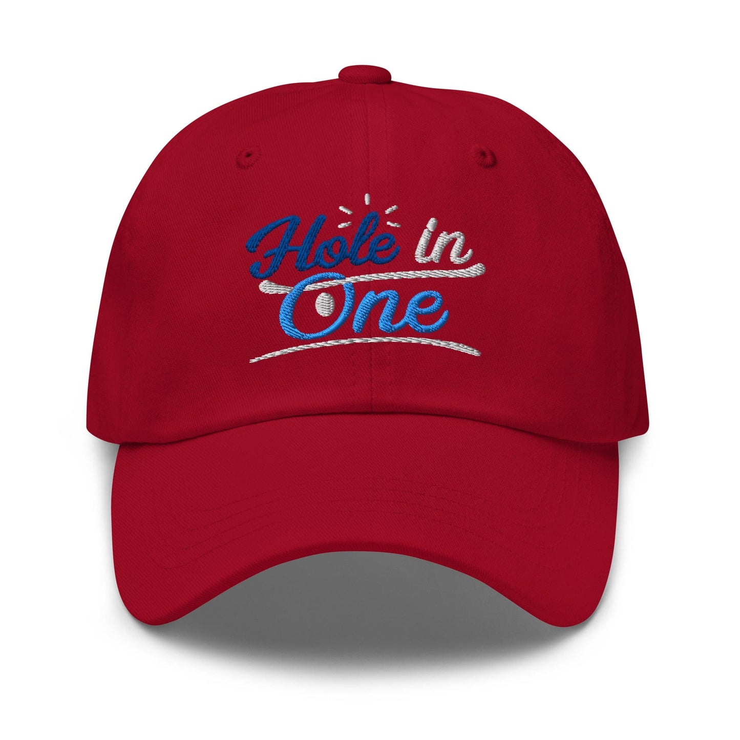 Hole in One Embroidered Golf Cap - Funny Golf Tee by Swing Epic