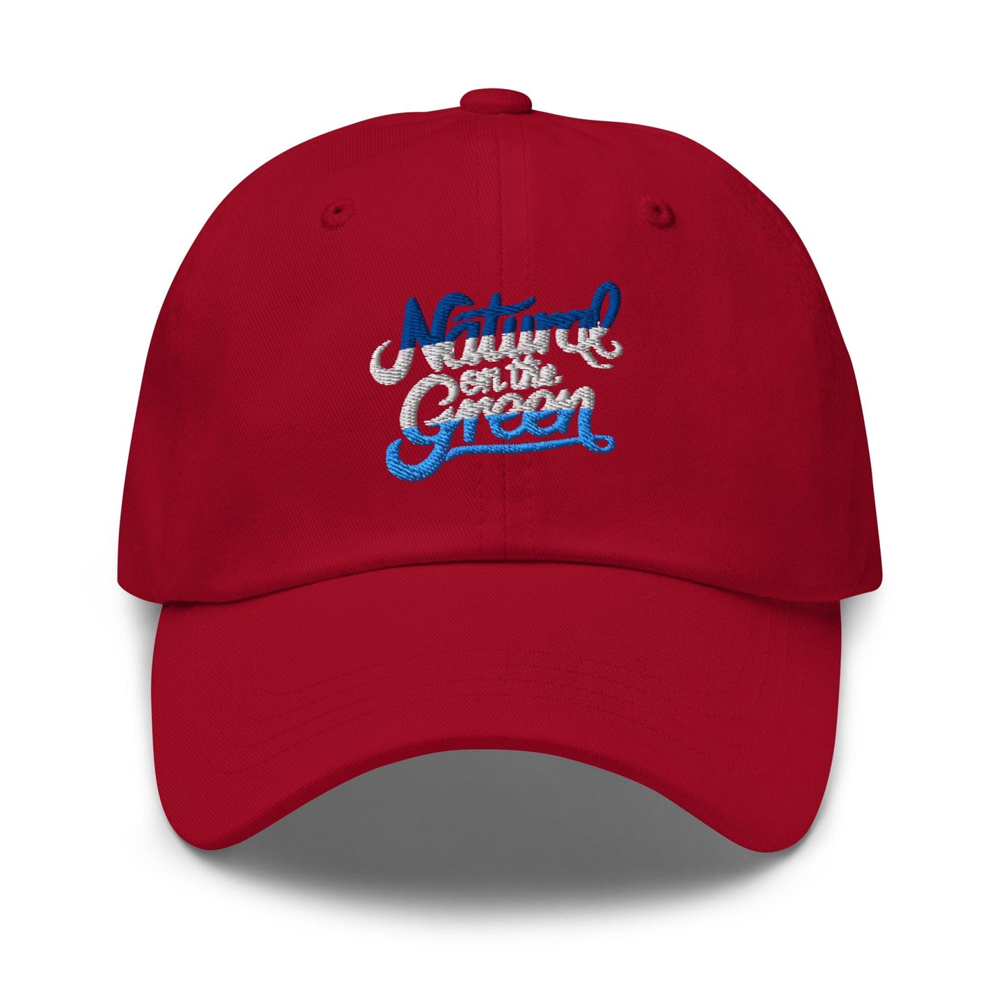 Natural on the Green Fun Embroidered Golf Cap - Funny Golf Tee by Swing Epic