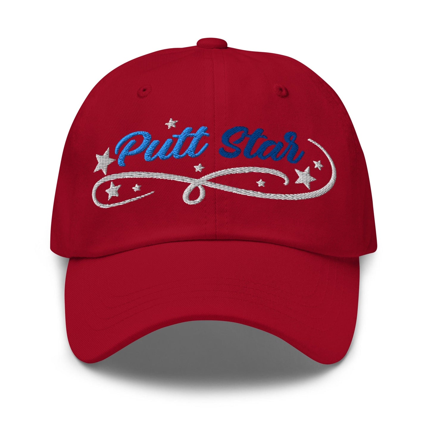 Putt Star Embroidered Golf Cap - Funny Golf Tee by Swing Epic