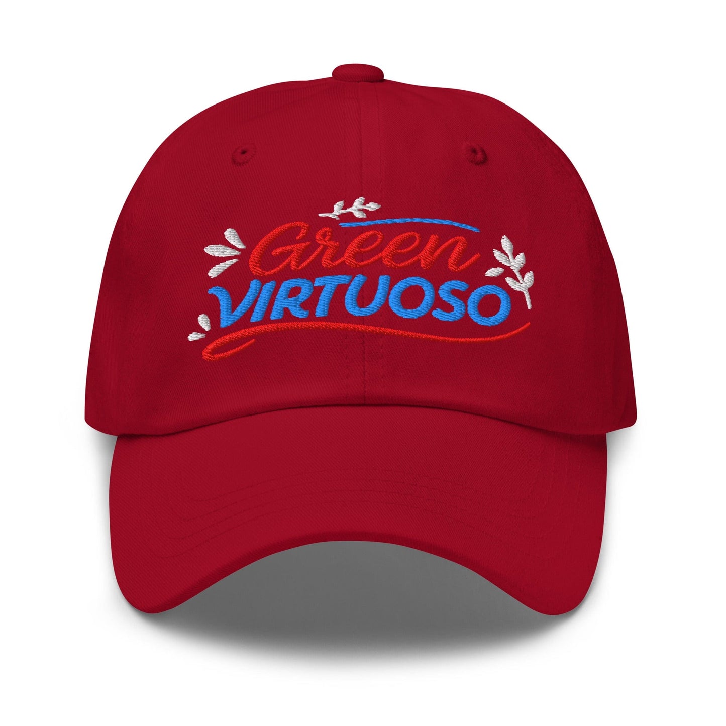 Green Virtuoso Masterpiece Design Embroidered Golf Cap - Funny Golf Tee by Swing Epic