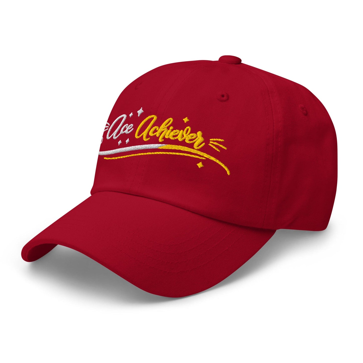 Ace Achiever Sparkle Magic Swirl Embroidered Golf Cap - Funny Golf Tee by Swing Epic