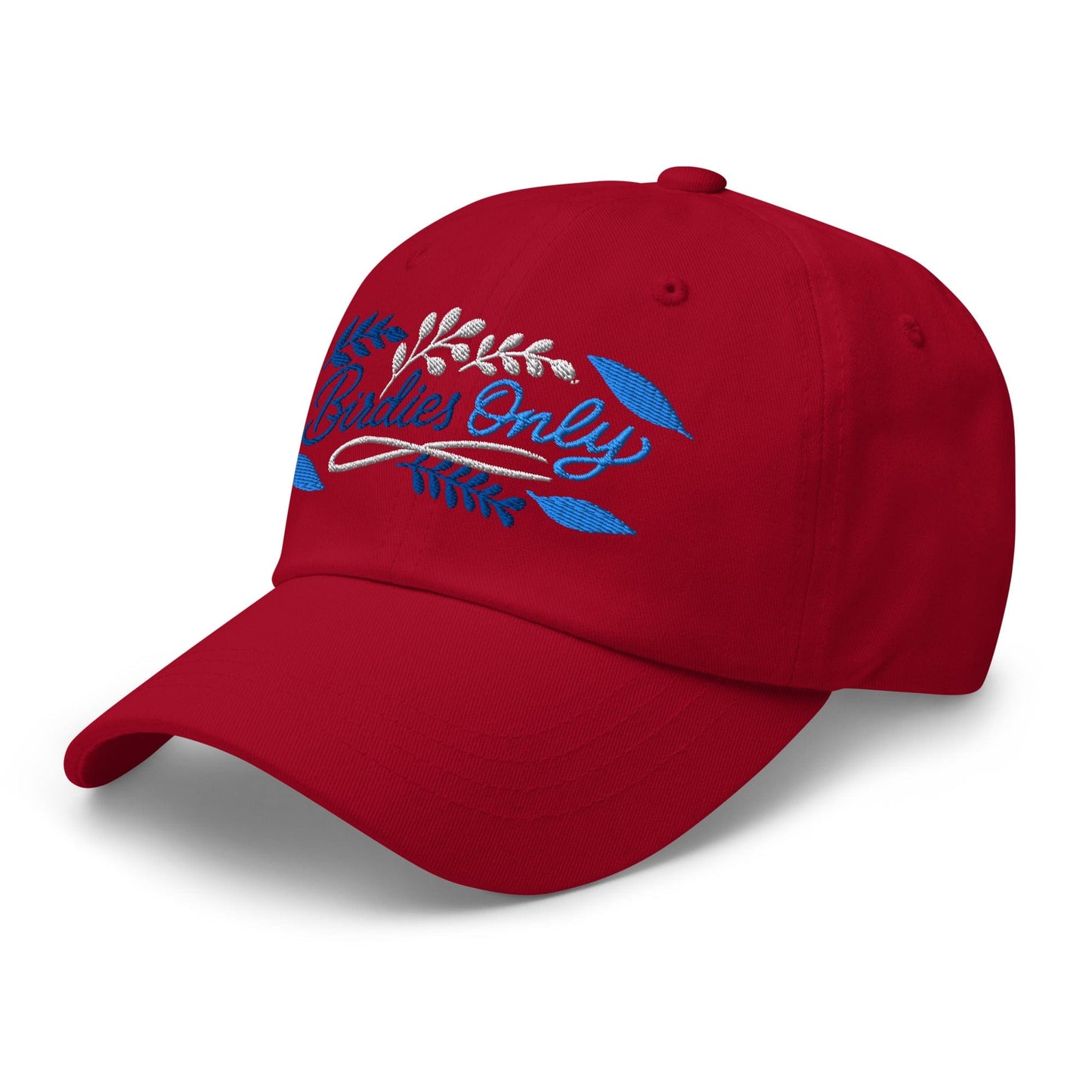 Birdies Only Fun Spirit Design Embroidered Golf Cap - Funny Golf Tee by Swing Epic
