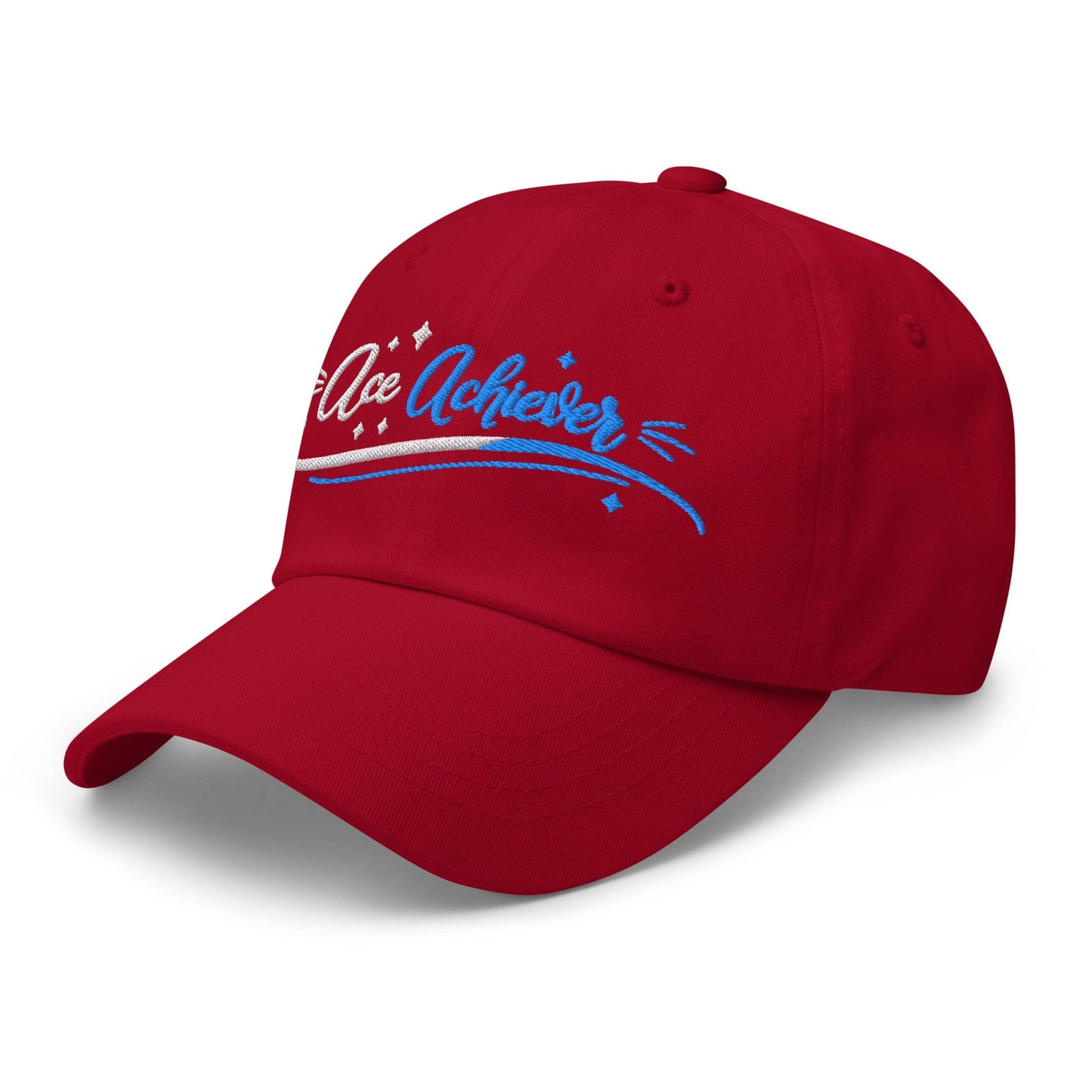 Ace Achiever Sparkle Magic Swirl Embroidered Golf Cap - Funny Golf Tee by Swing Epic