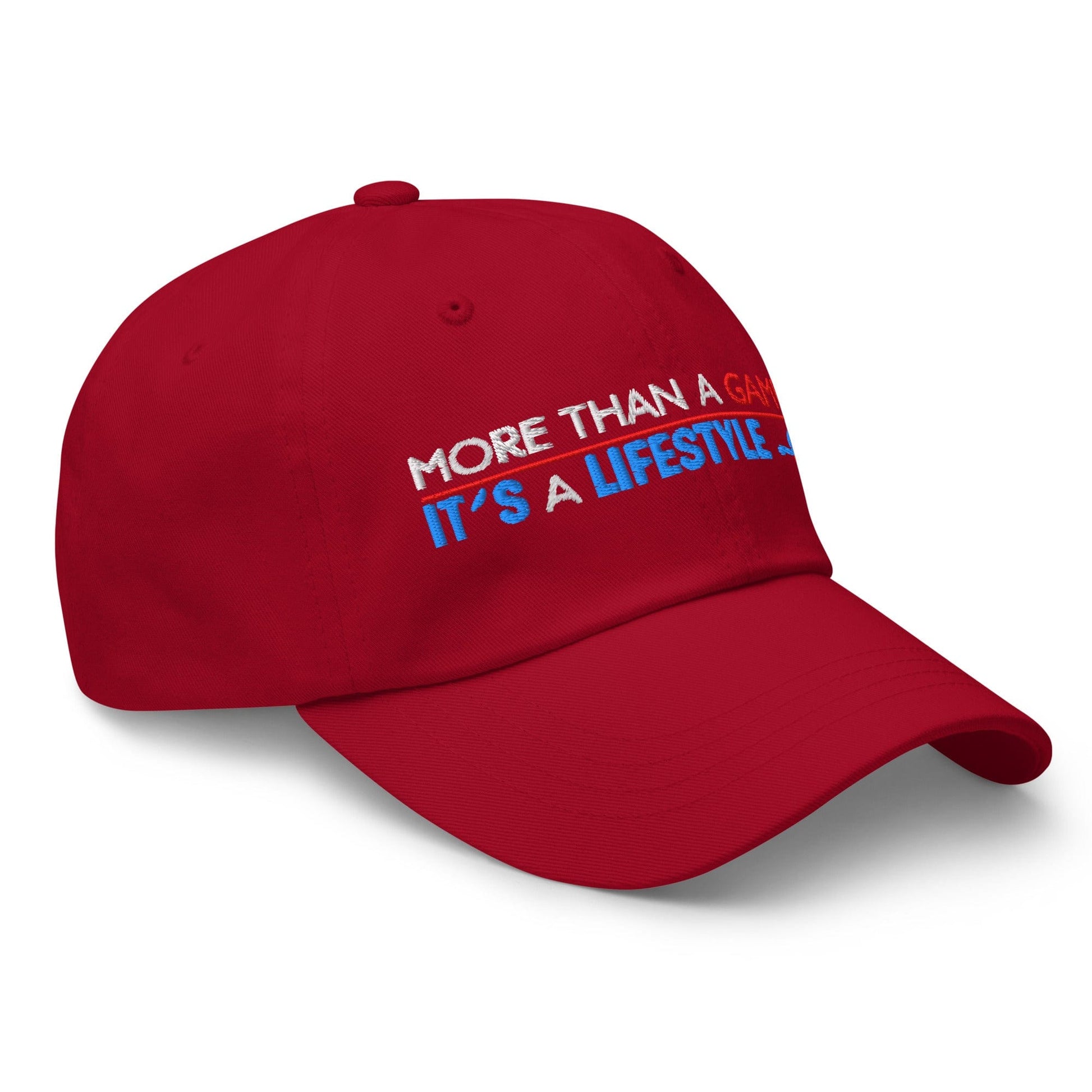 More Than a Game It's a Lifestyle Embroidered Golf Cap - Funny Golf Tee by Swing Epic
