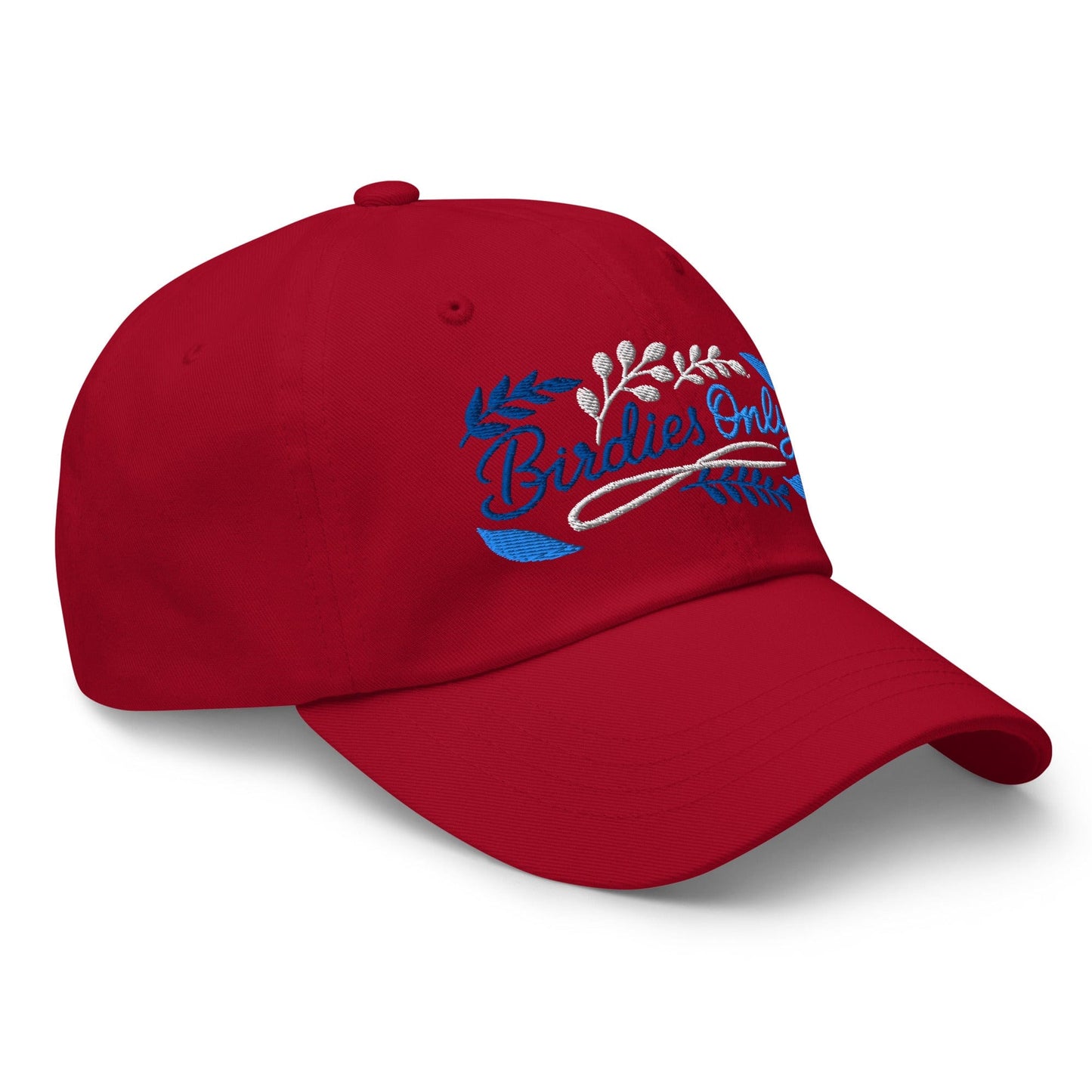 Birdies Only Fun Spirit Design Embroidered Golf Cap - Funny Golf Tee by Swing Epic