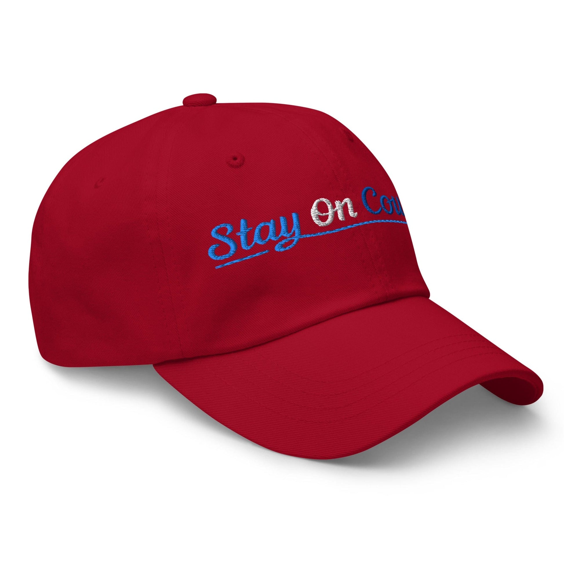 Stay On Course Embroidered Golf Cap - Funny Golf Tee by Swing Epic