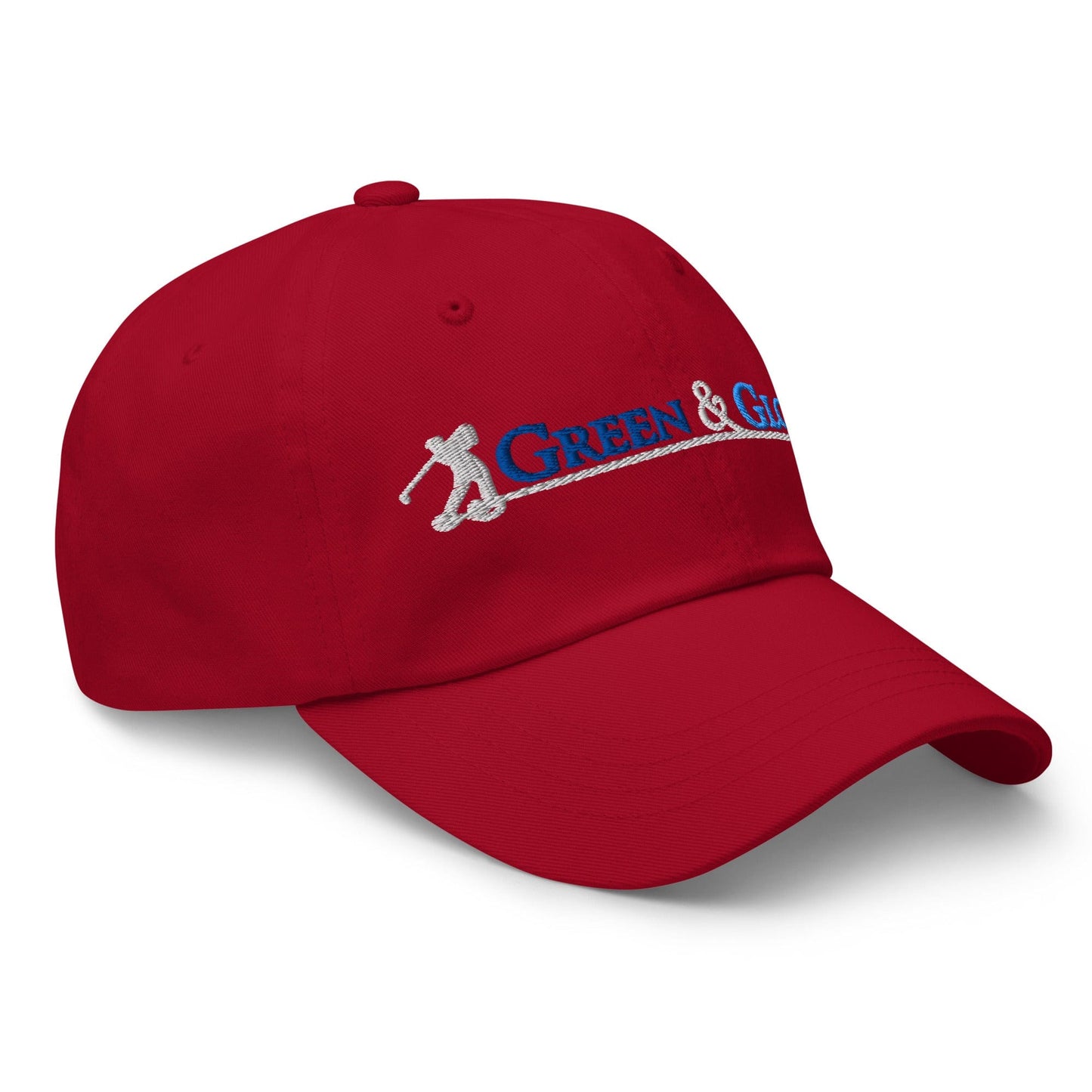 Green & Glory Embroidered Golf Cap - Funny Golf Tee by Swing Epic