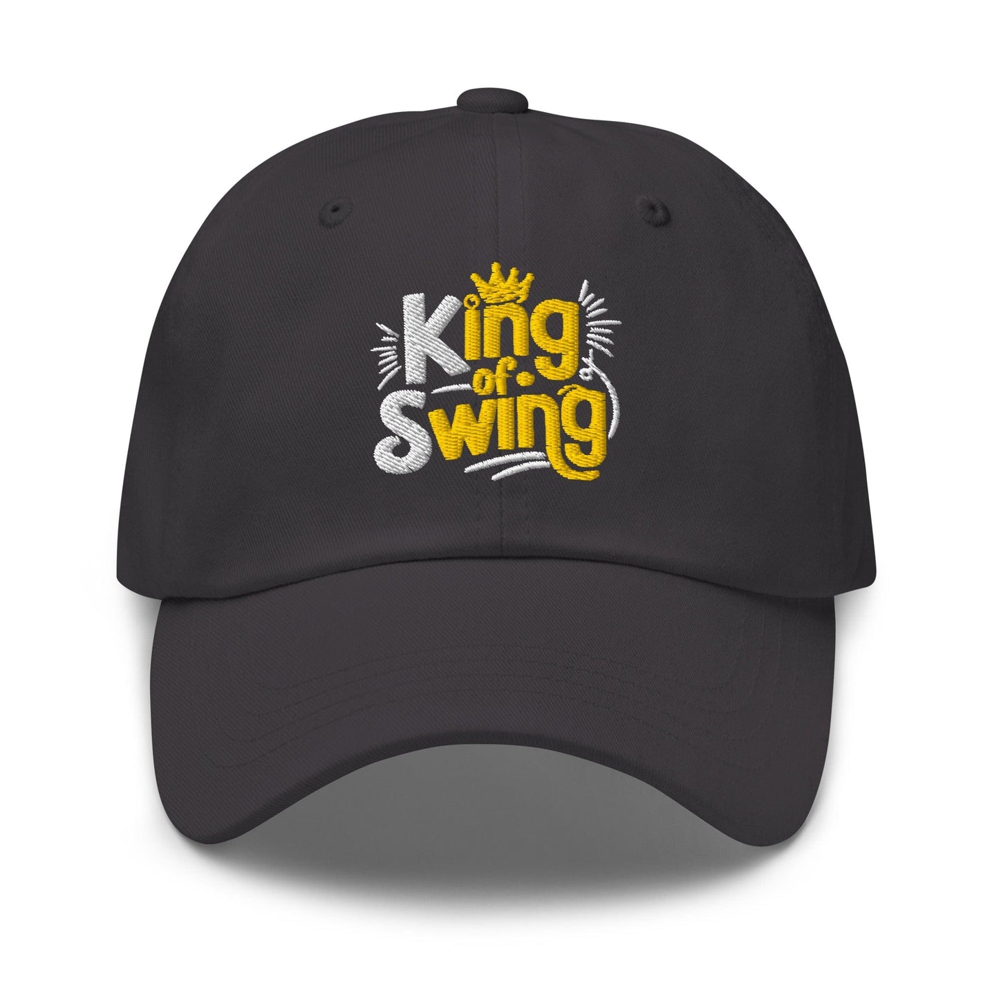 King of Swing Embroidered Golf Cap - Funny Golf Tee by Swing Epic