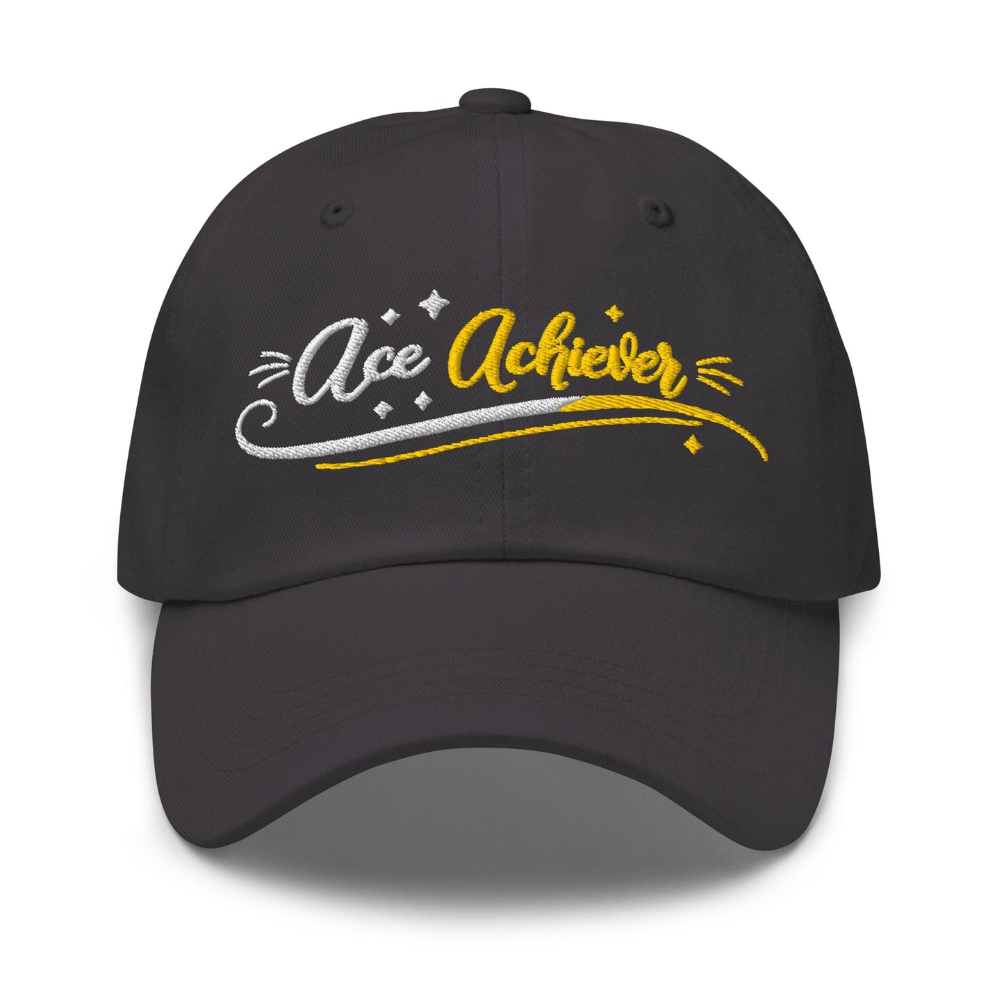 Ace Achiever Sparkle Magic Swirl Embroidered Golf Cap - Funny Golf Tee by Swing Epic