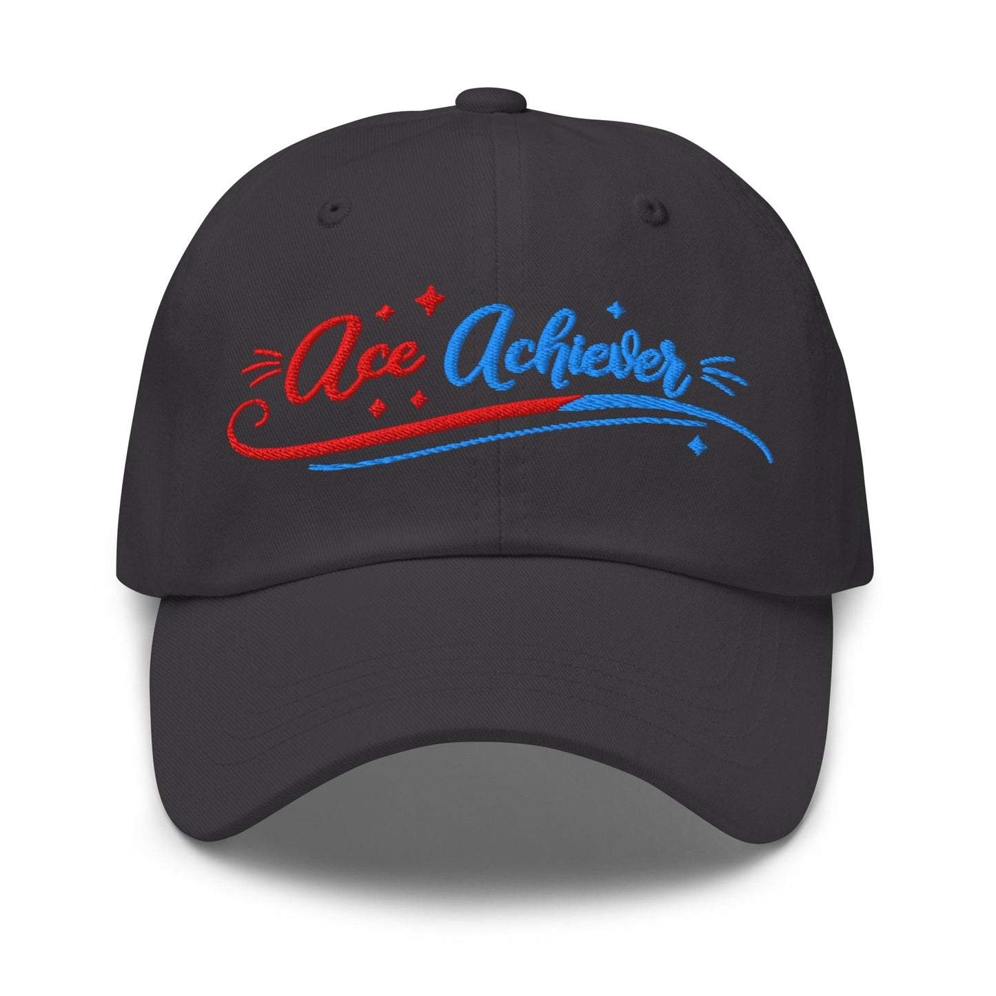 Ace Achiever Sparkle Magic Swirl Embroidered Golf Cap - Funny Golf Tee by Swing Epic