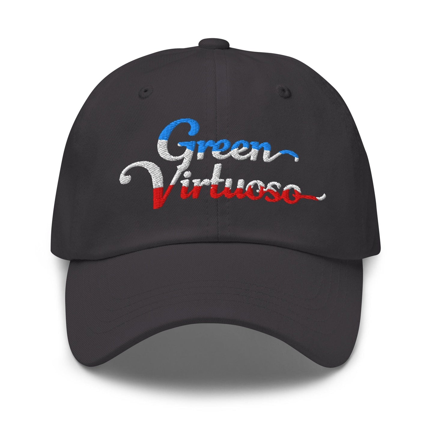 Green Virtuoso Engaging Fun Spirit Embroidered Golf Cap - Funny Golf Tee by Swing Epic