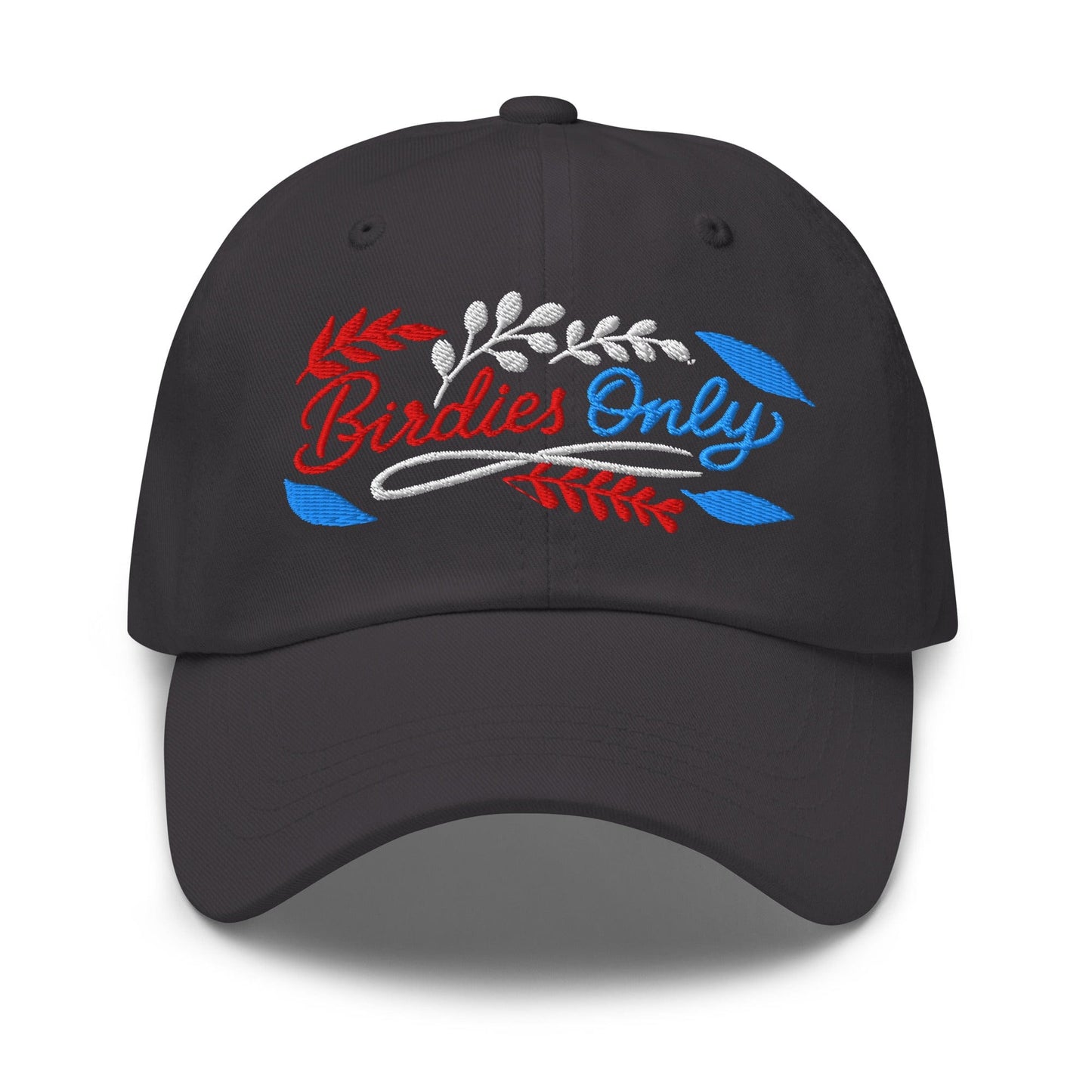 Birdies Only Fun Spirit Design Embroidered Golf Cap - Funny Golf Tee by Swing Epic