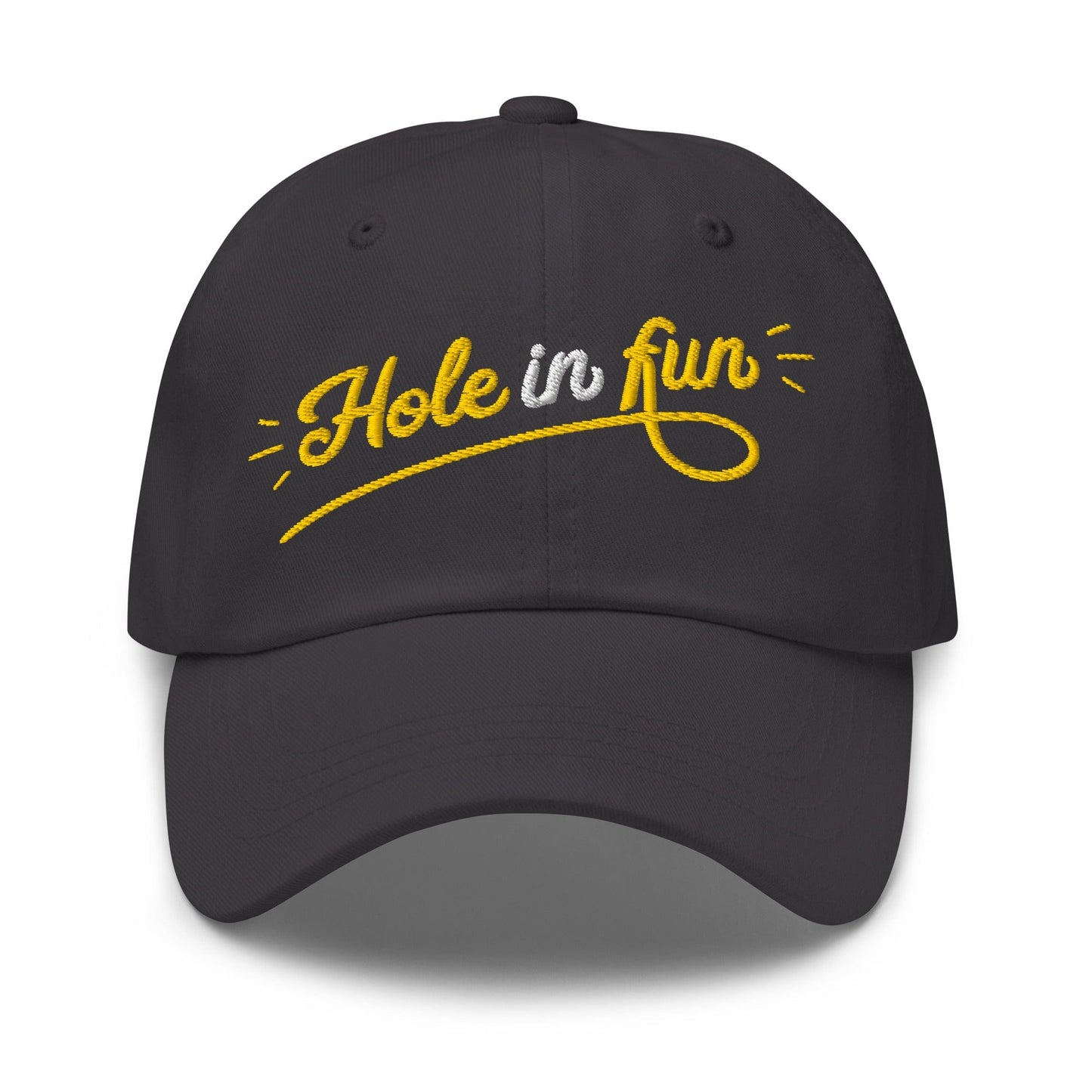 Hole in Fun Embroidered Golf Cap - Funny Golf Tee by Swing Epic