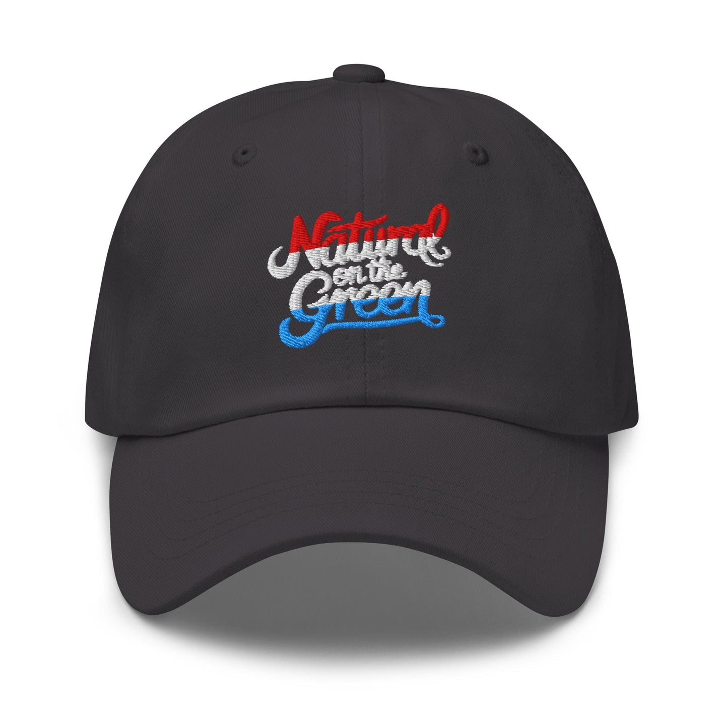 Natural on the Green Fun Embroidered Golf Cap - Funny Golf Tee by Swing Epic